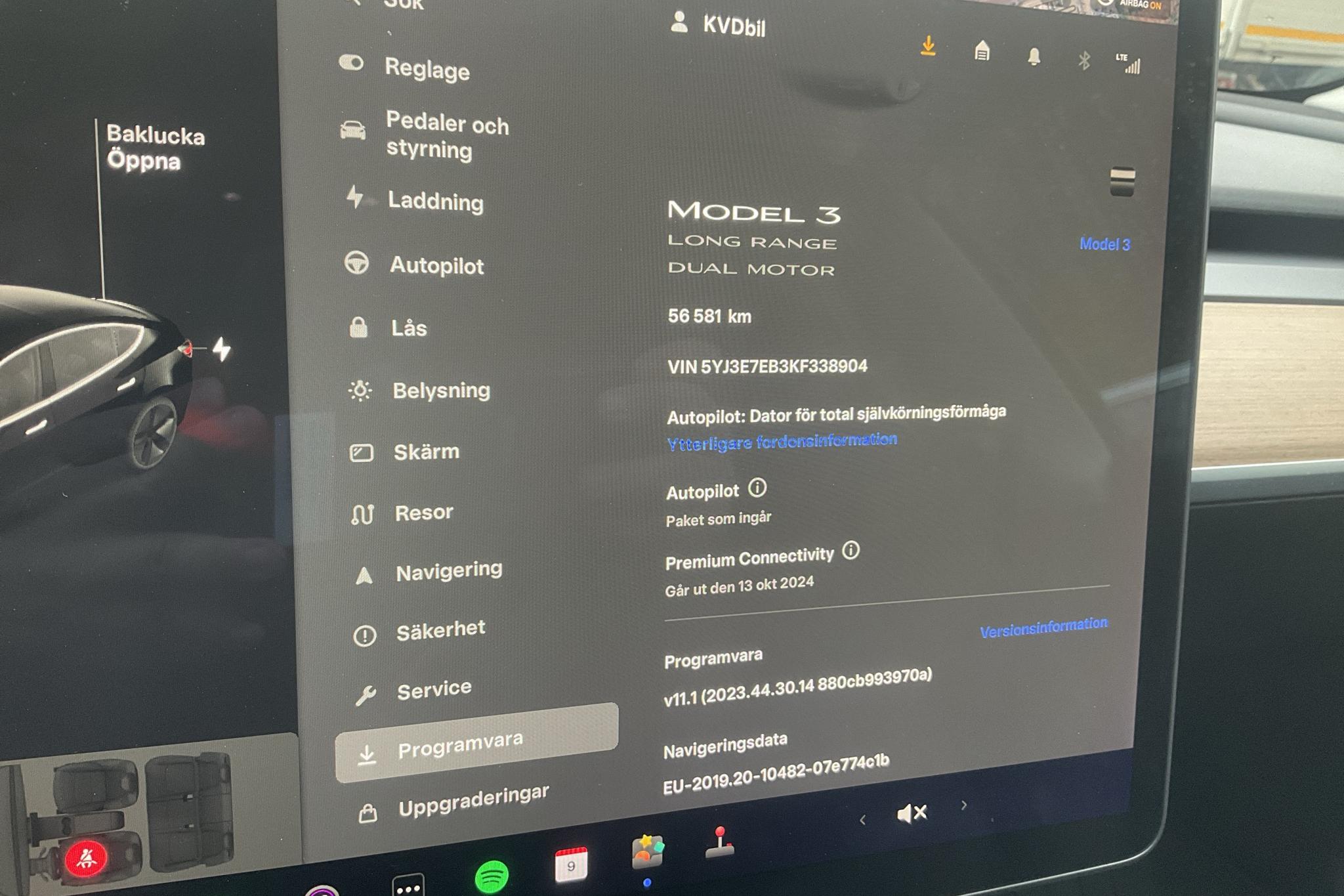 Tesla Model 3 Long Range Dual Motor AWD - 56 580 km - Automaattinen - musta - 2019