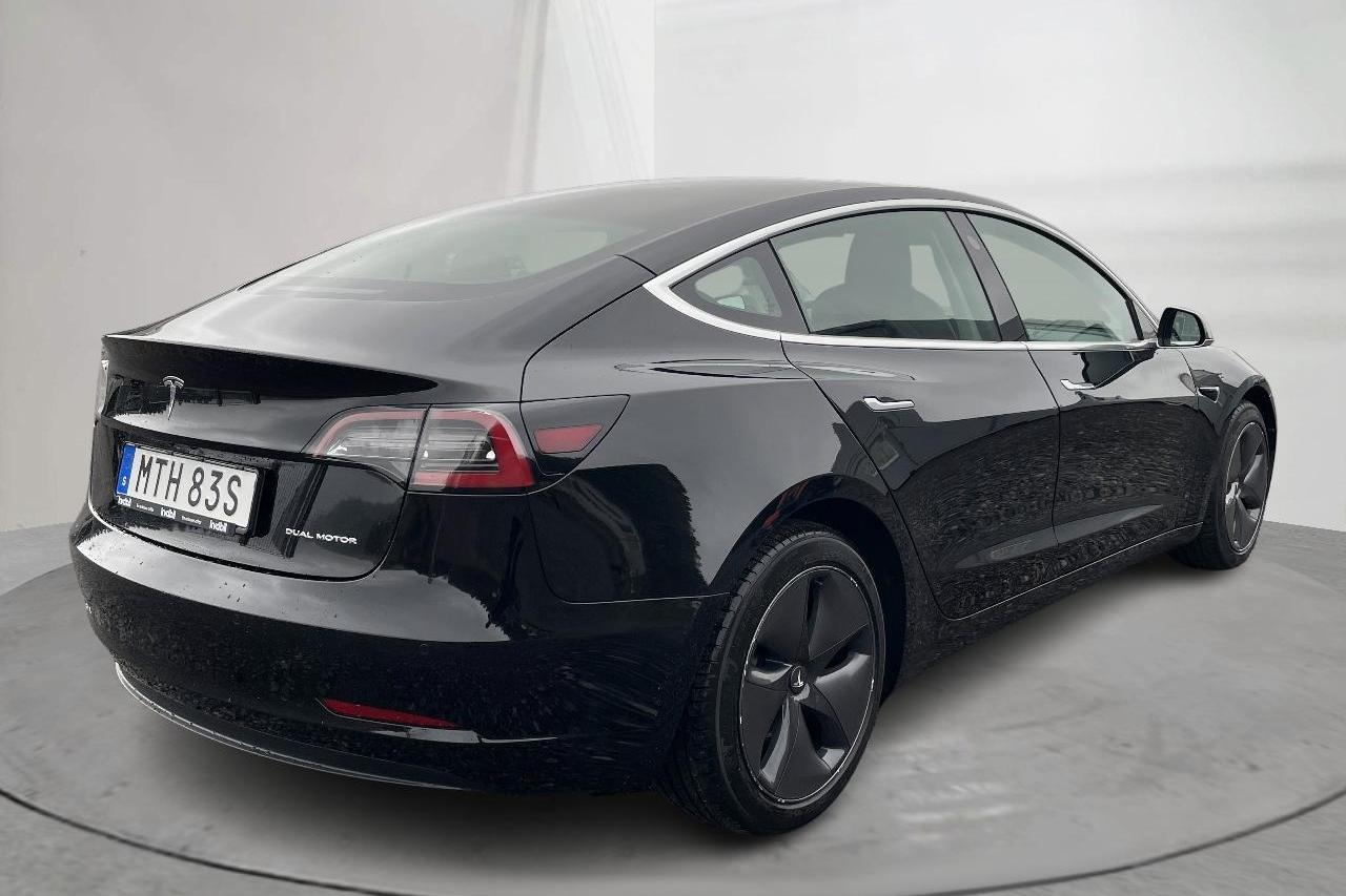 Tesla Model 3 Long Range Dual Motor AWD - 56 580 km - Automatyczna - czarny - 2019