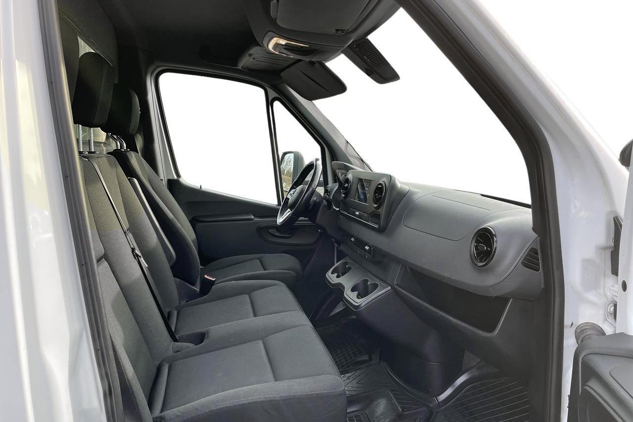 Mercedes Sprinter 319 CDI Volymskåp RWD (190hk) - 13 161 mil - Automat - vit - 2019