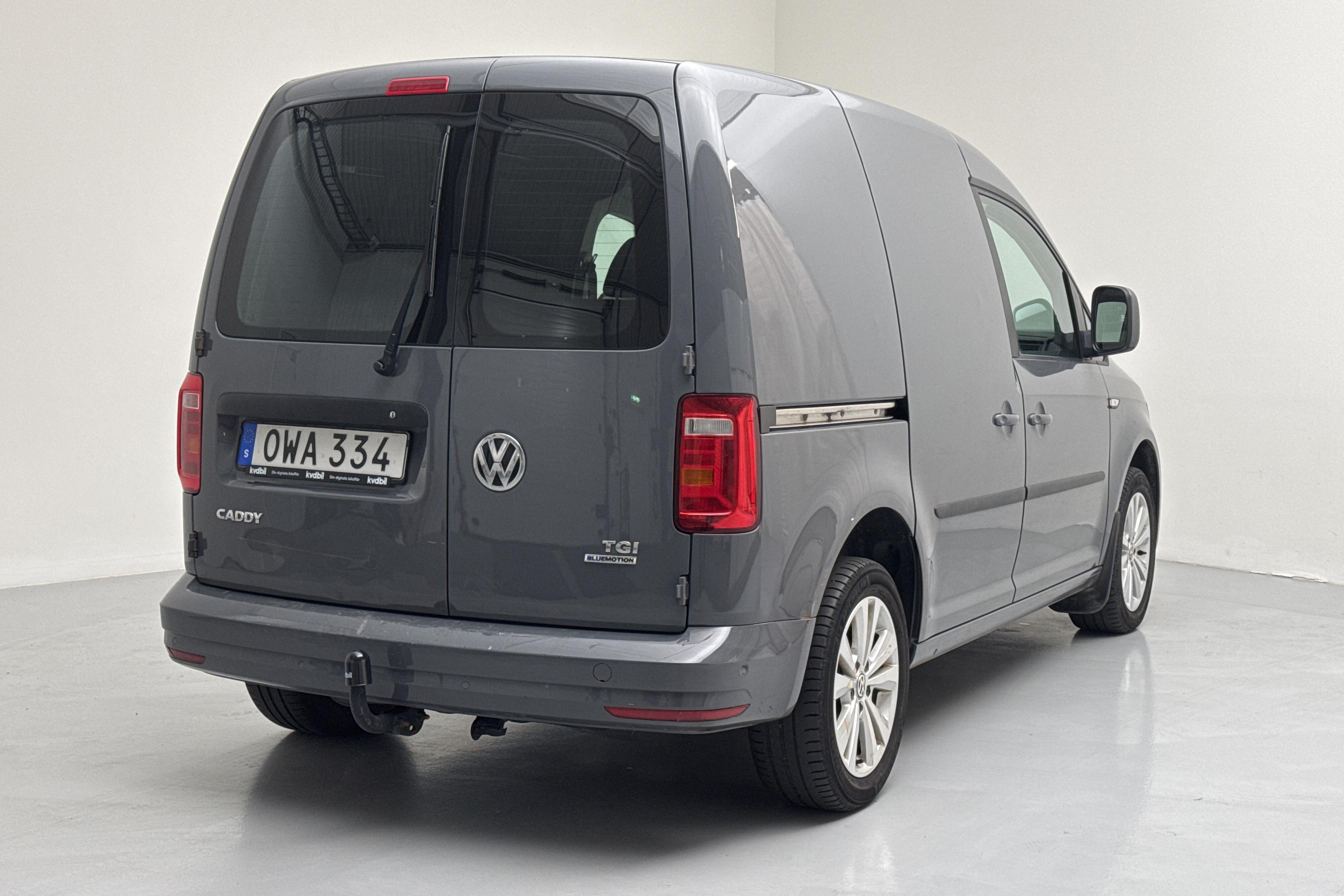 VW Caddy 1.4 TGI Skåp (110hk) - 62 990 km - Käsitsi - Light Grey - 2016