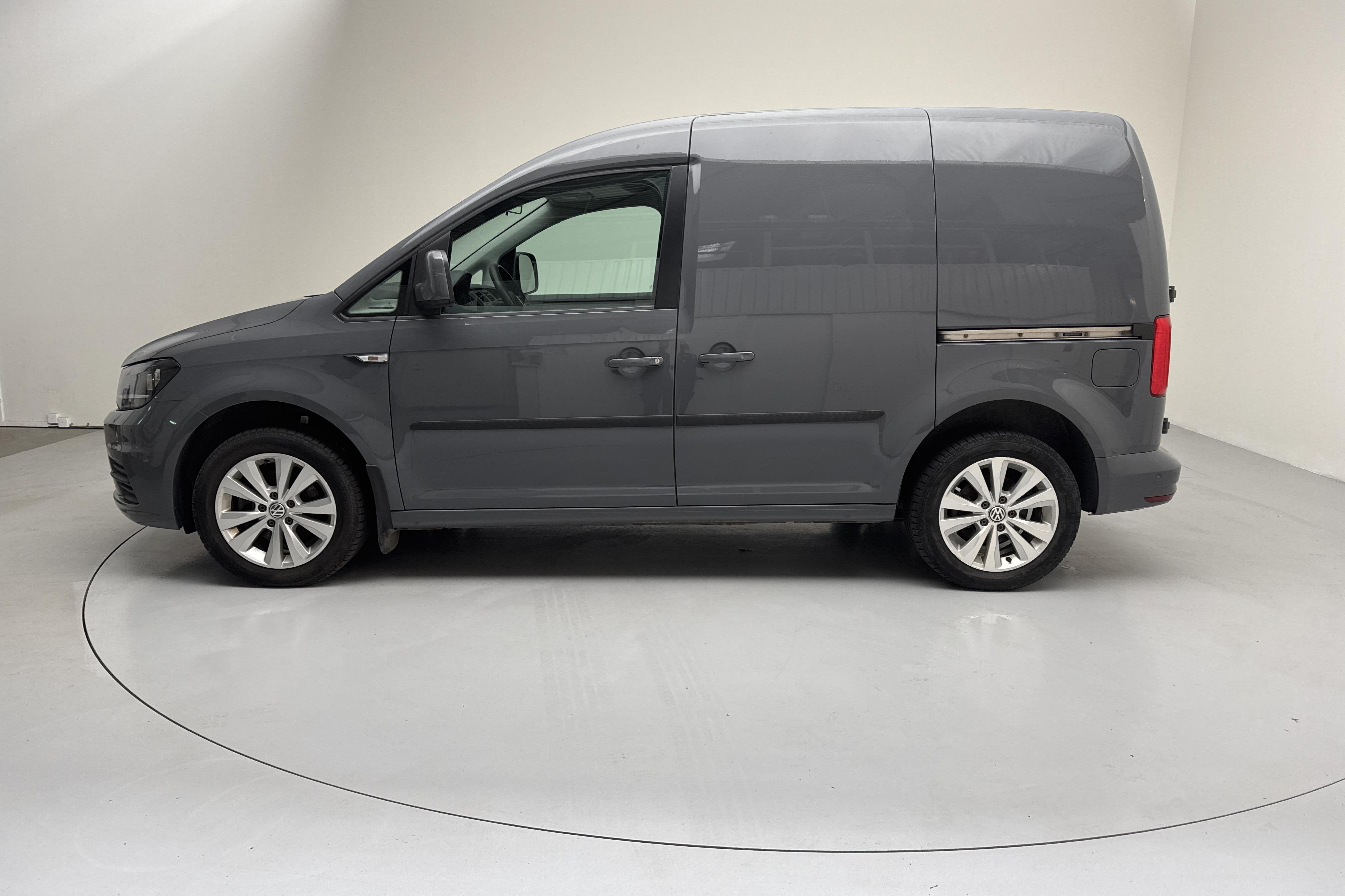 VW Caddy 1.4 TGI Skåp (110hk) - 62 990 km - Manualna - Light Grey - 2016