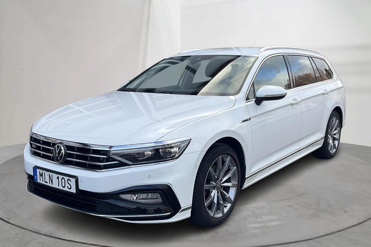 VW Passat 2.0 TDI Sportscombi (200hk) - 54 570 km - Automaattinen - valkoinen - 2021