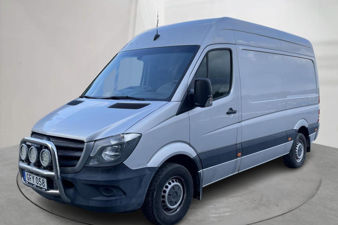 Mercedes Sprinter 213 CDI (129hk) - 246 010 km - Käsitsi - hõbe - 2014