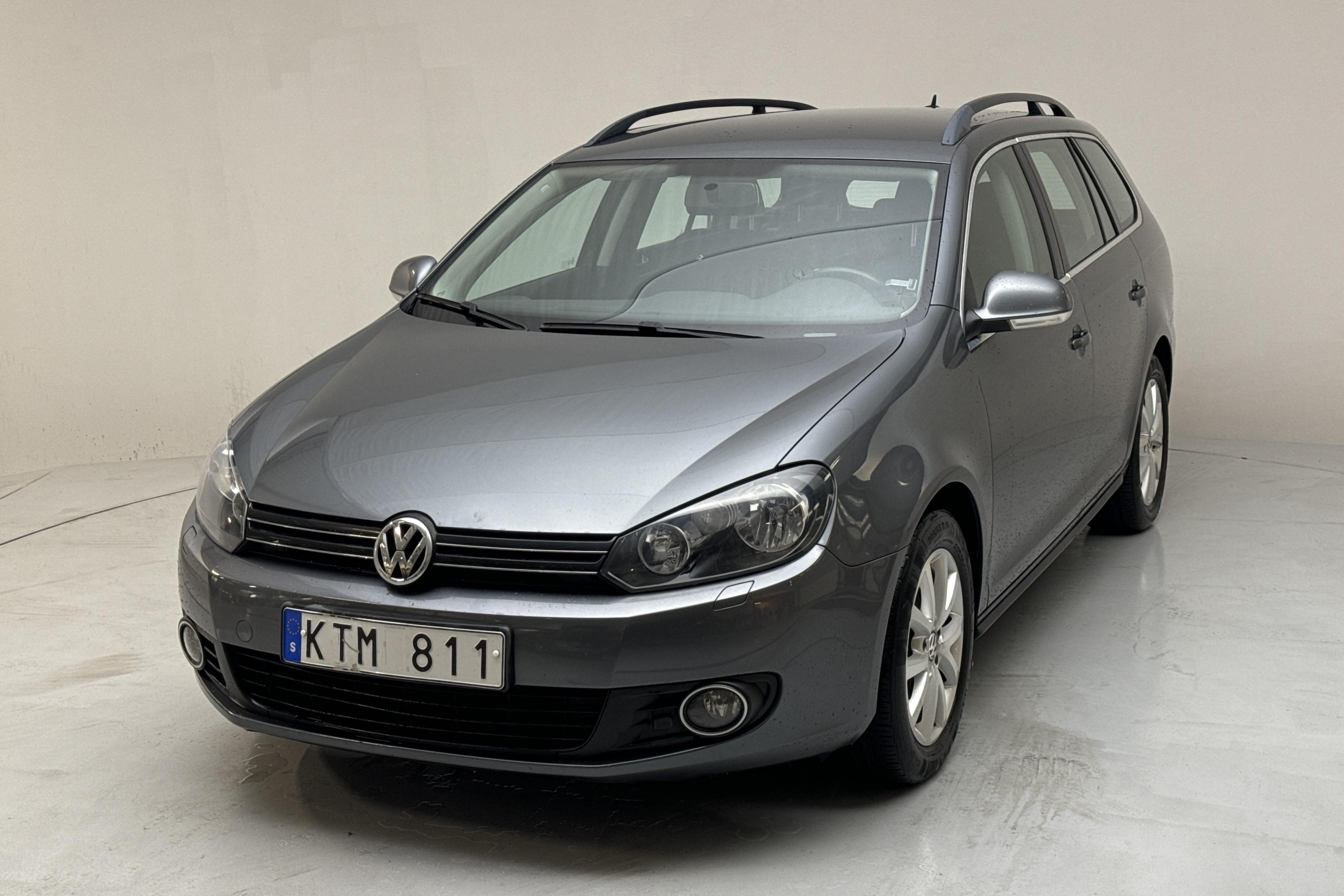 VW Golf VI 1.6 MultiFuel E85 Variant (102hk) - 103 900 km - Manualna - Dark Grey - 2010