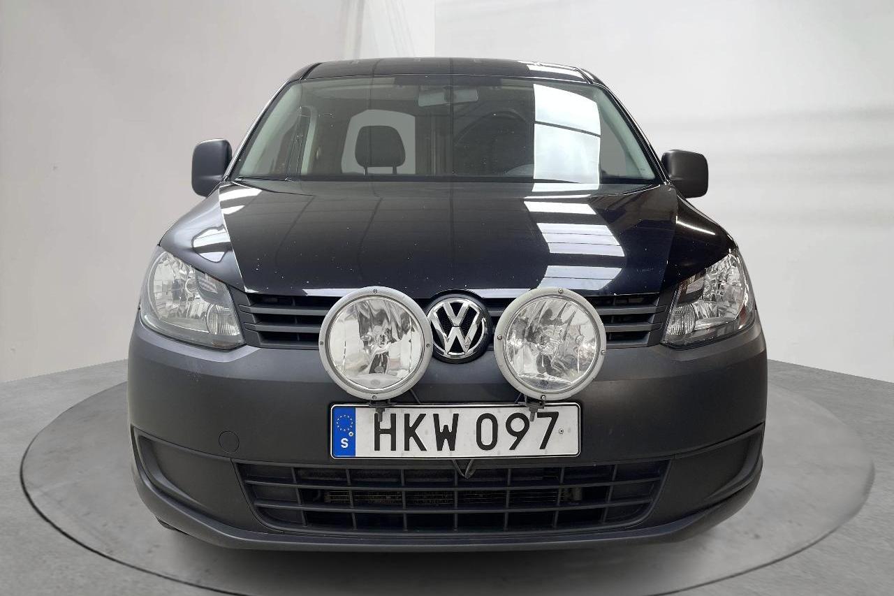 VW Caddy 2.0 TDI Maxi Skåp 4-motion (110hk) - 130 700 km - Käsitsi - must - 2014