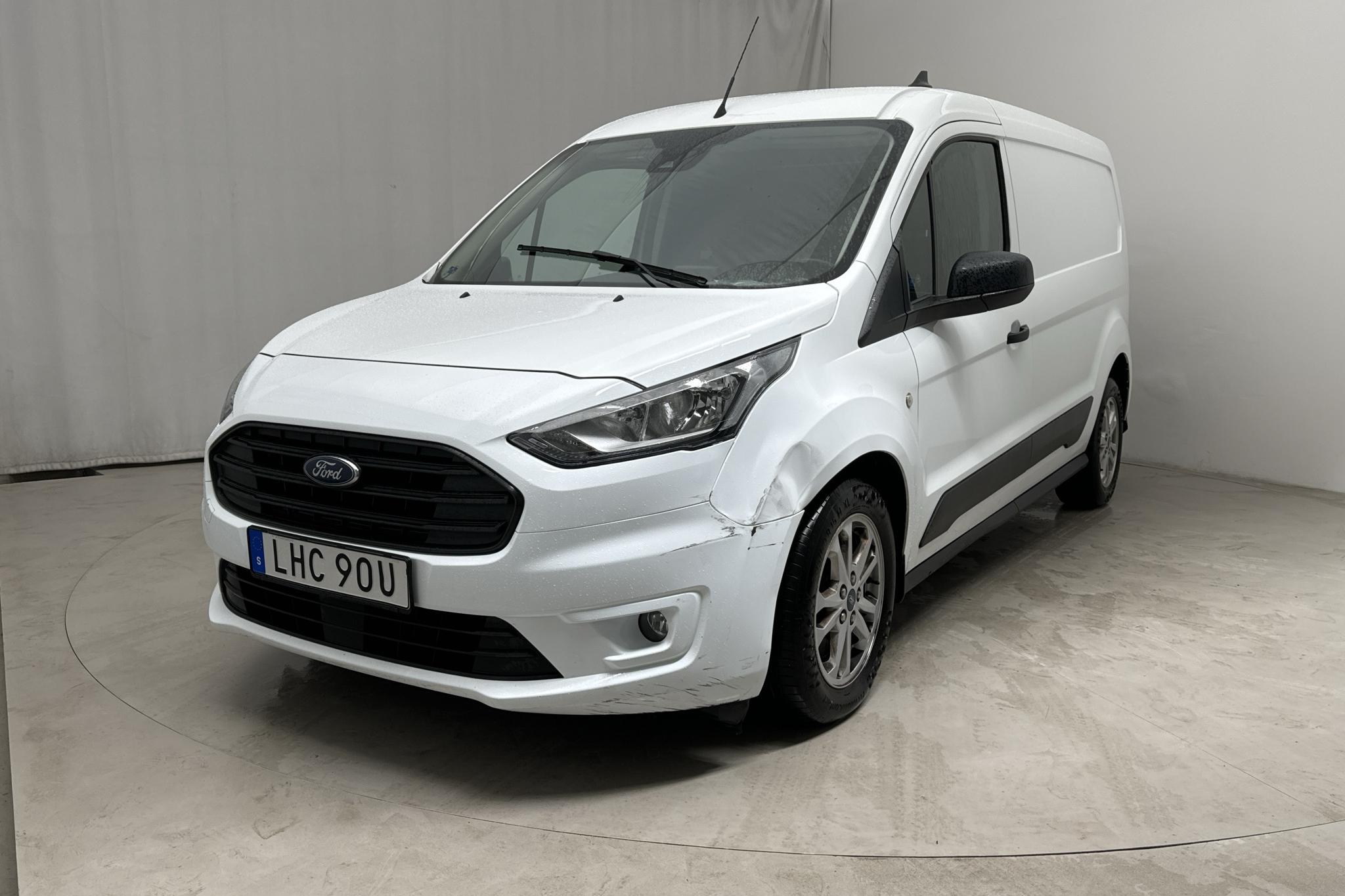 Ford Transit Connect 1.5 EcoBlue (100hk) - 96 810 km - Automaattinen - valkoinen - 2021