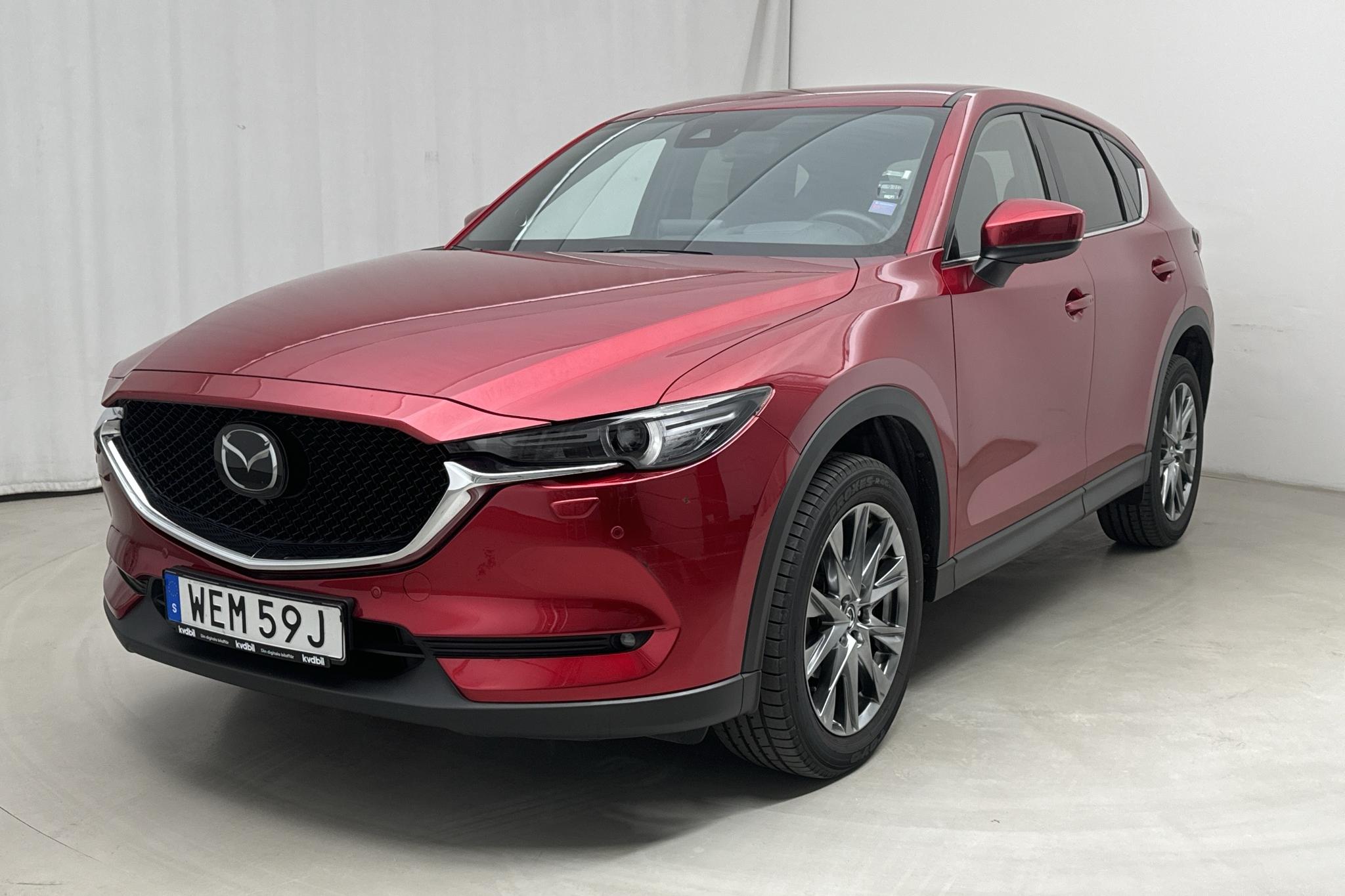 Mazda CX-5 2.5 AWD (194hk) - 30 090 km - Automatyczna - czerwony - 2020