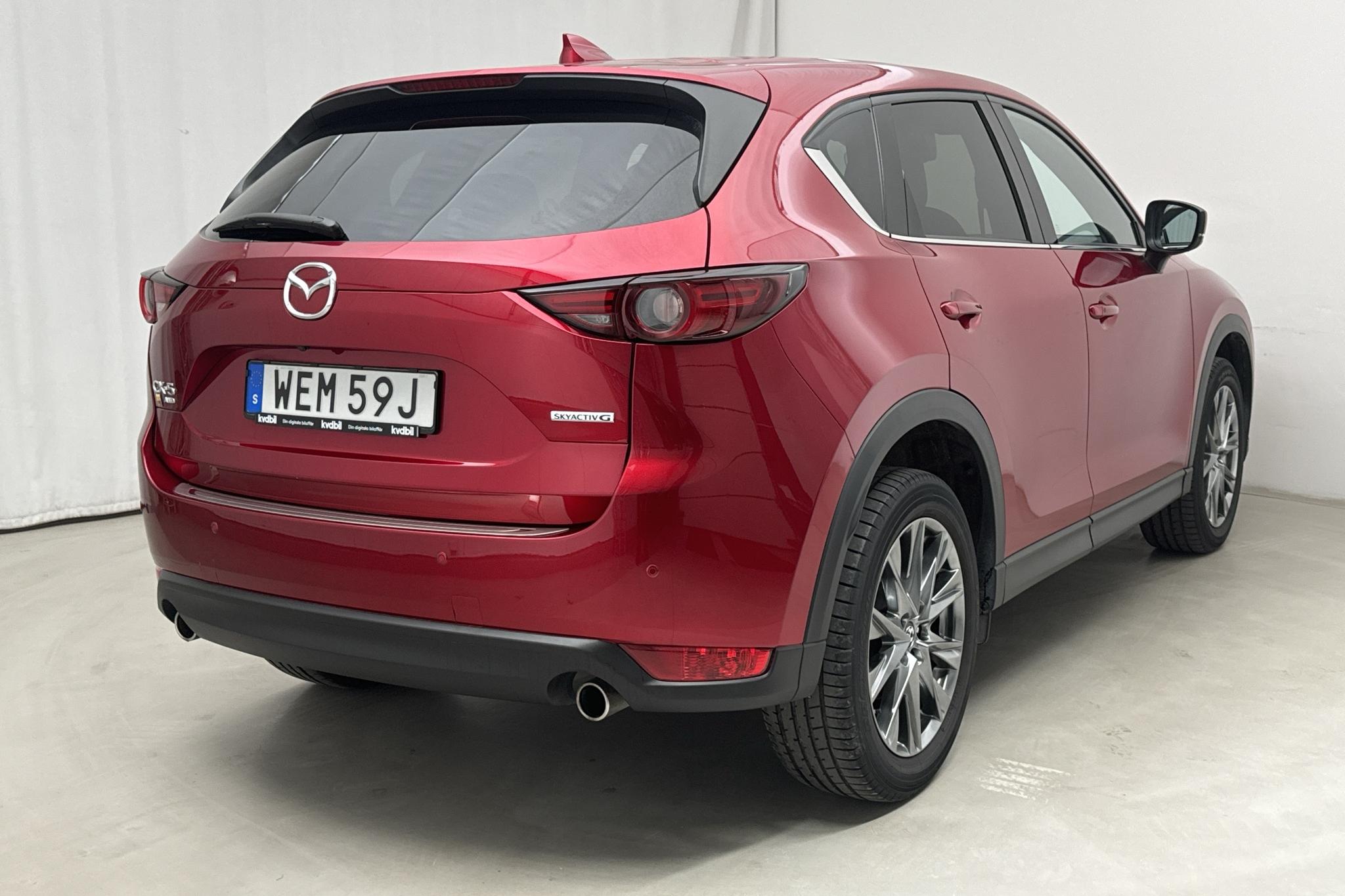 Mazda CX-5 2.5 AWD (194hk) - 30 090 km - Automatyczna - czerwony - 2020