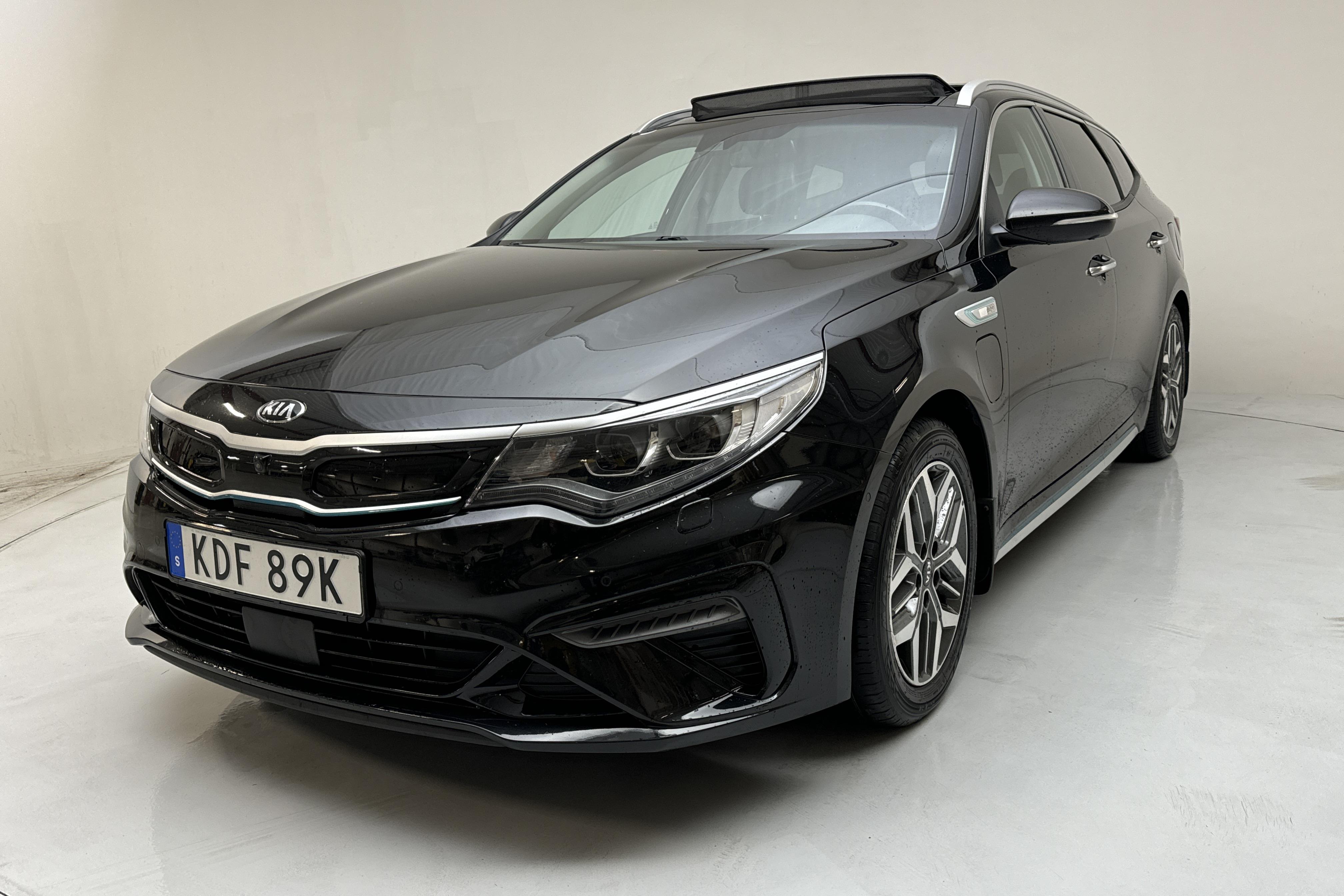 KIA Optima 2.0 GDi Plug-in Hybrid SW (205hk) - 72 820 km - Automatyczna - czarny - 2020