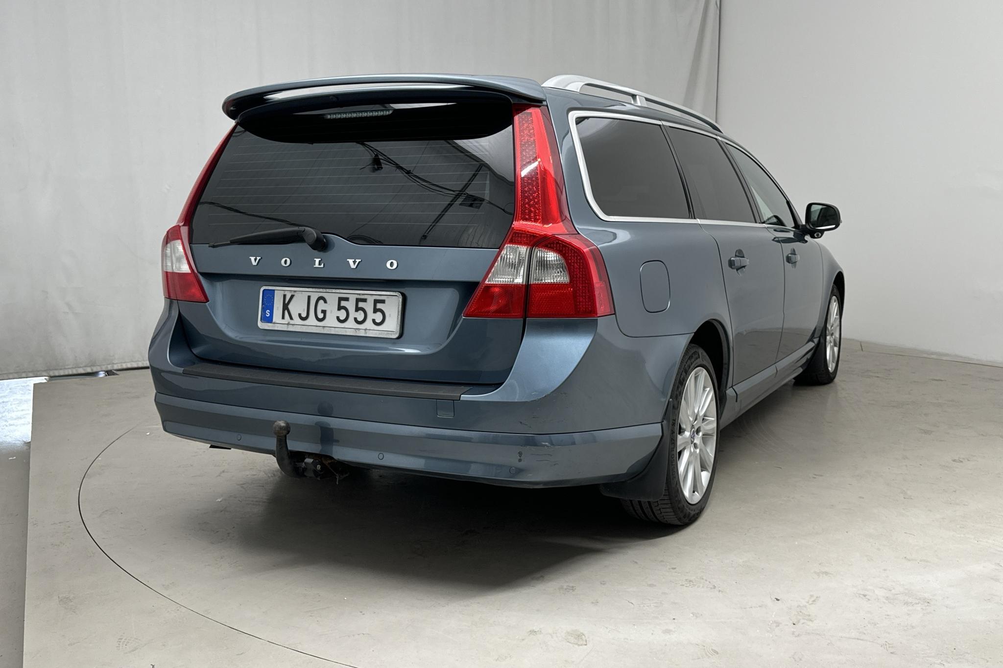 Volvo V70 II D3 (163hk) - 197 560 km - Automatyczna - niebieski - 2012