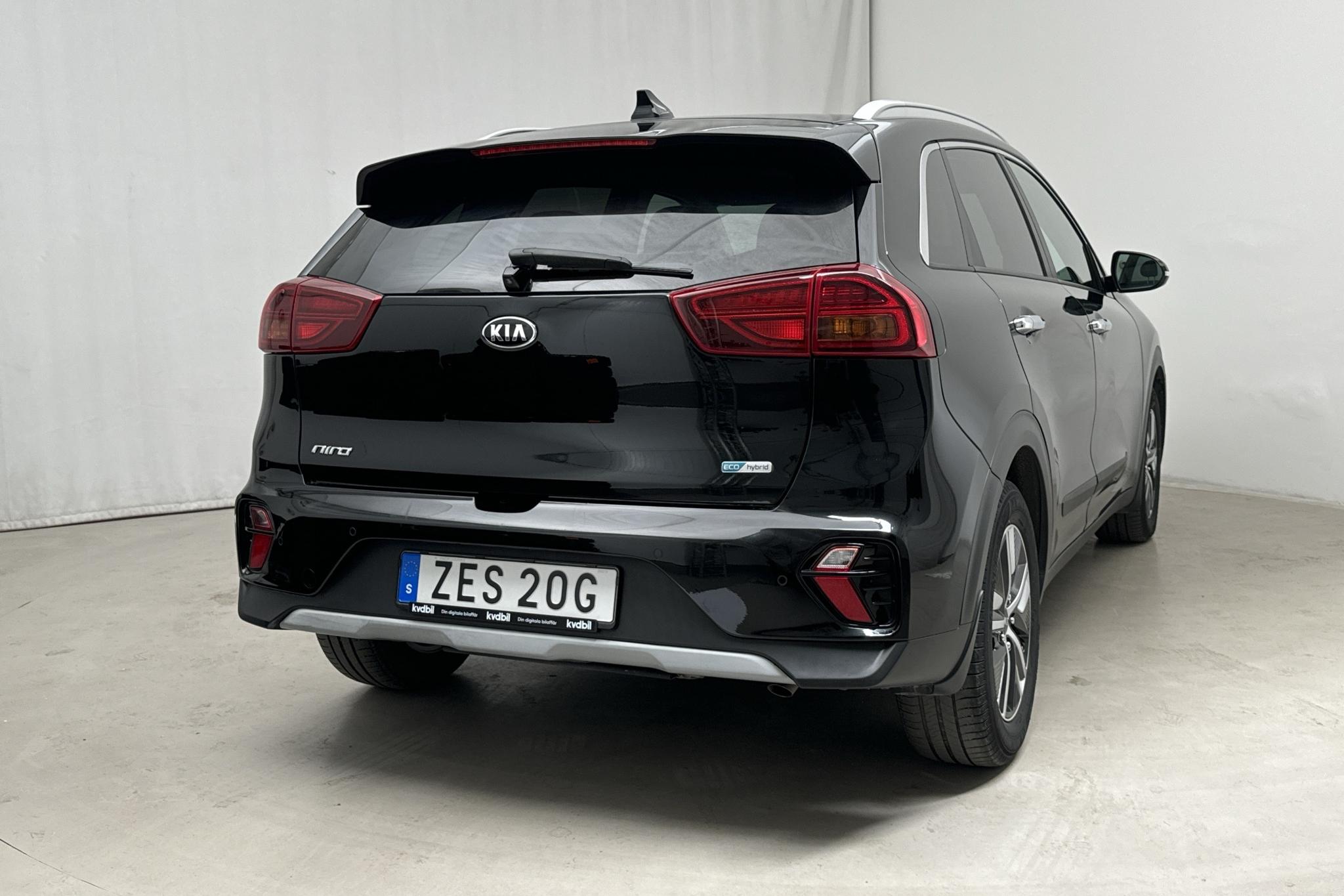 KIA Niro Hybrid 1.6 (141hk) - 79 040 km - Automaattinen - musta - 2020