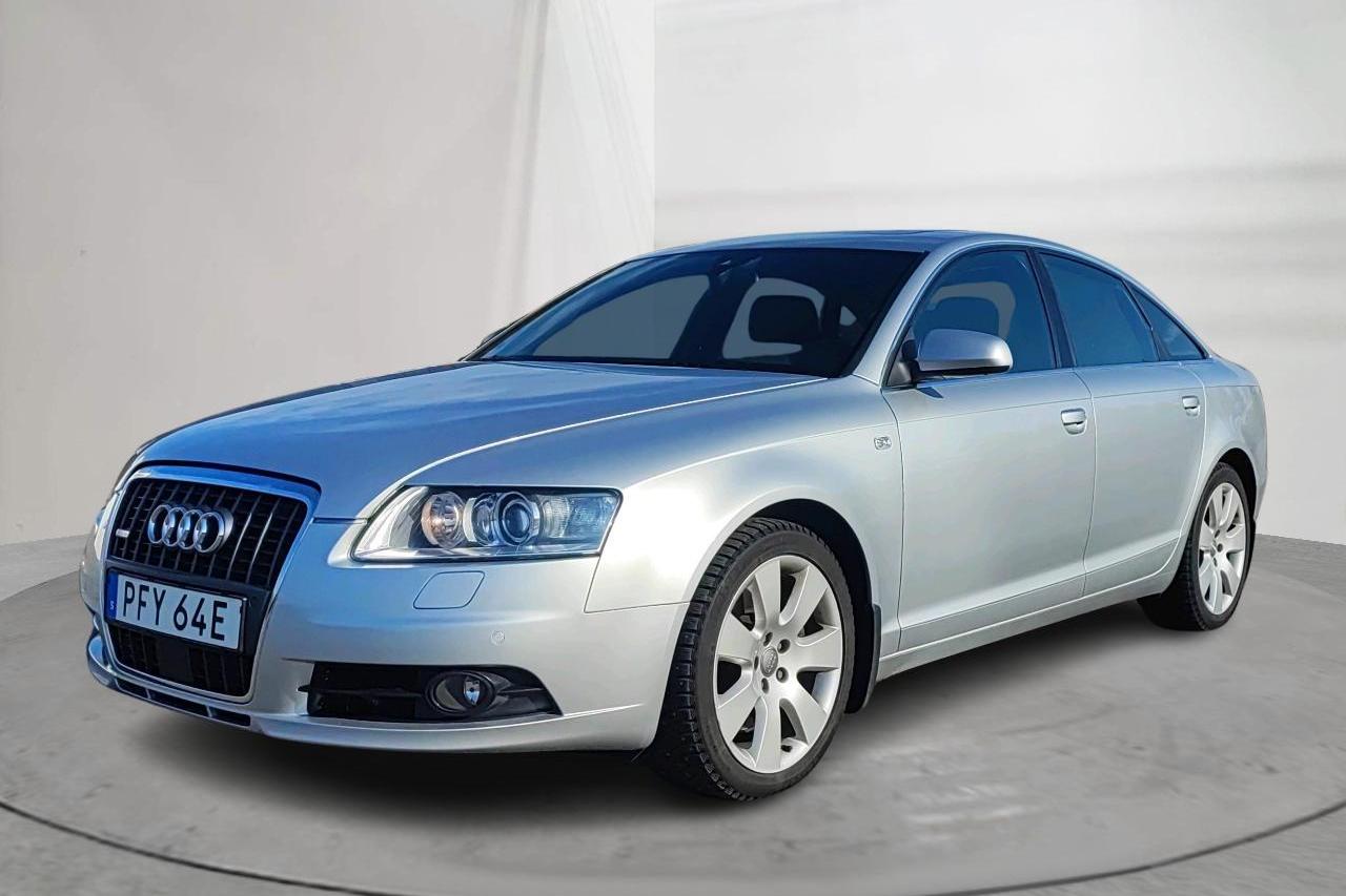 Audi A6 4.2 FSI quattro (350hk) - 207 150 km - Automatic - silver - 2008