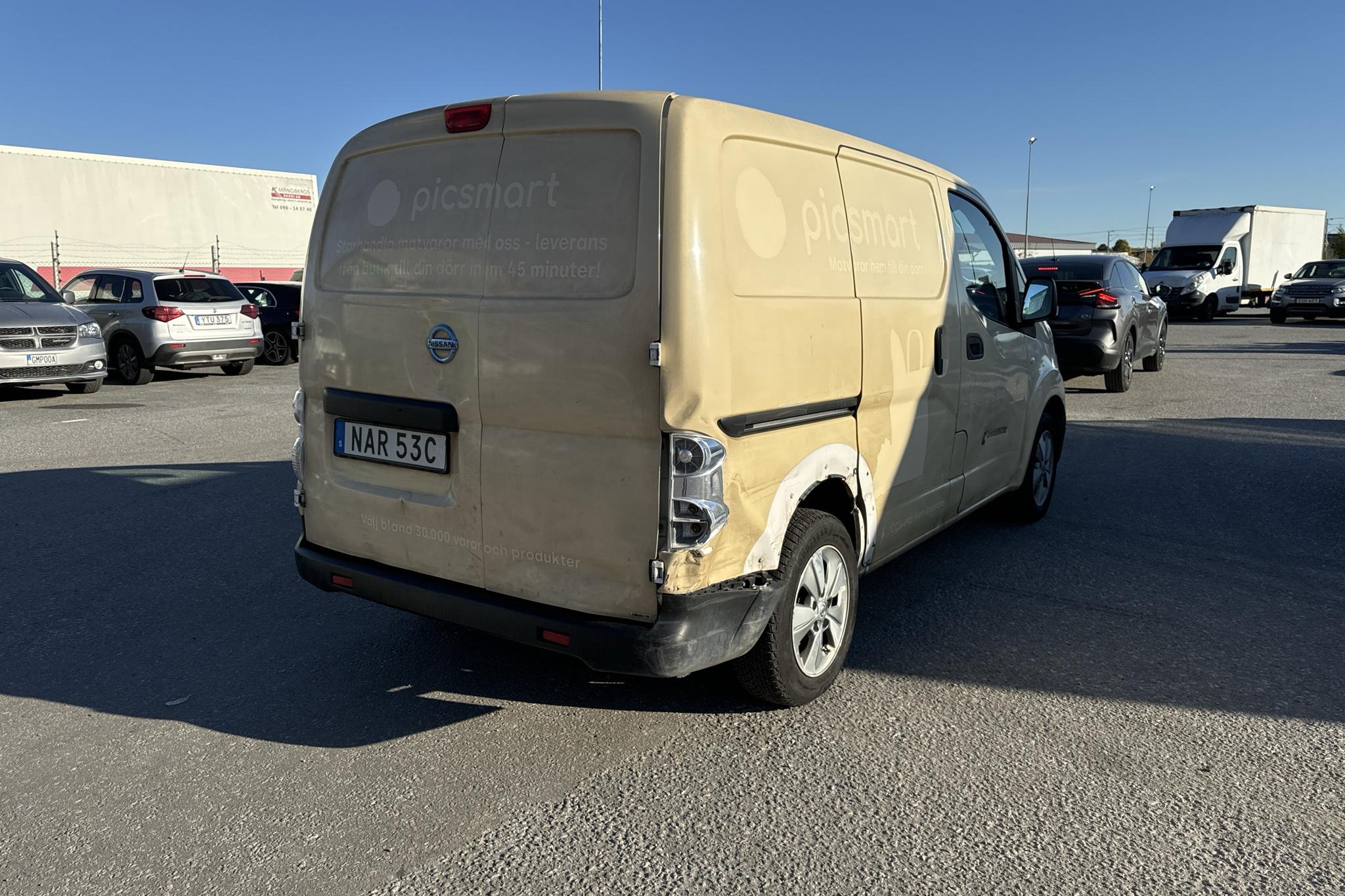 Nissan e-NV200 40,0 kWh (109hk) - 81 320 km - Automatyczna - biały - 2021