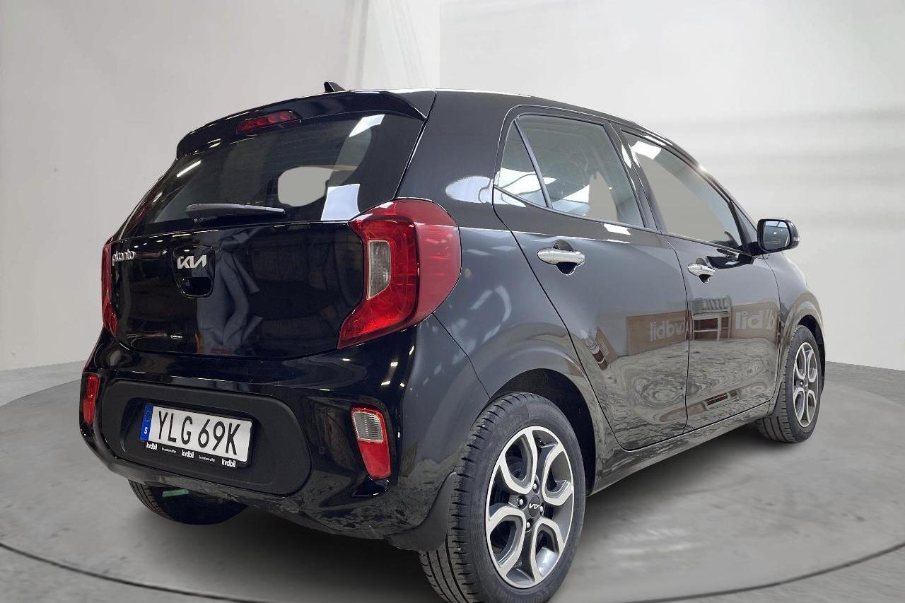 KIA Picanto 1.0  (67hk) - 9 960 km - Manuaalinen - musta - 2023