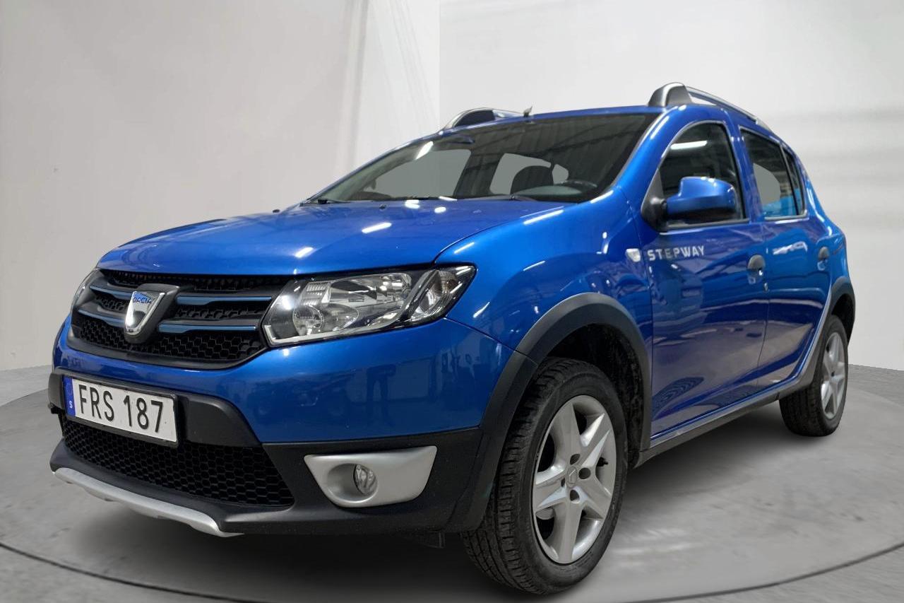 Dacia Sandero 0.9 TCe Stepway (90hk) - 179 620 km - Manualna - Light Blue - 2015