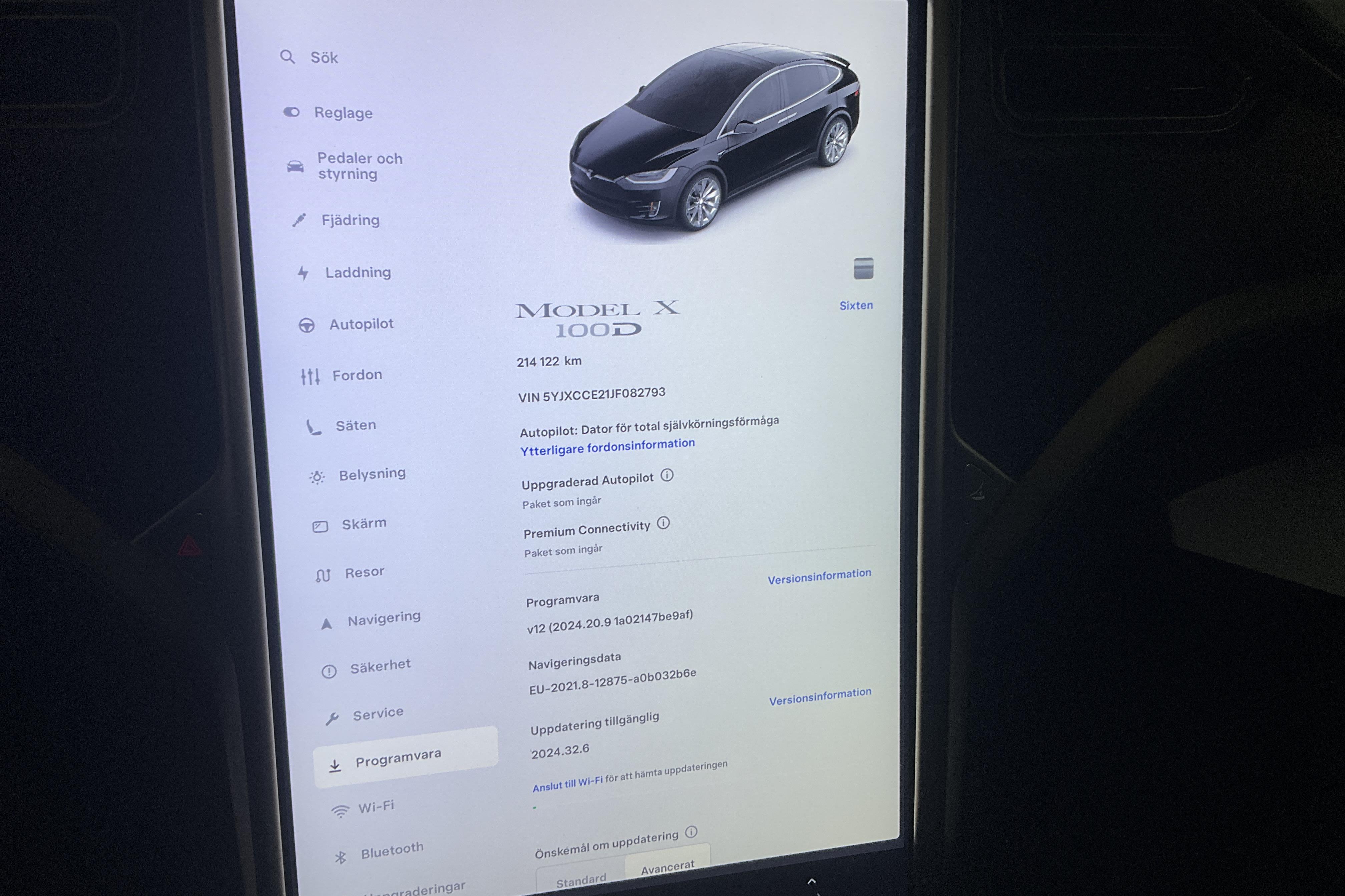 Tesla Model X 100D - 214 120 km - Automaatne - must - 2018