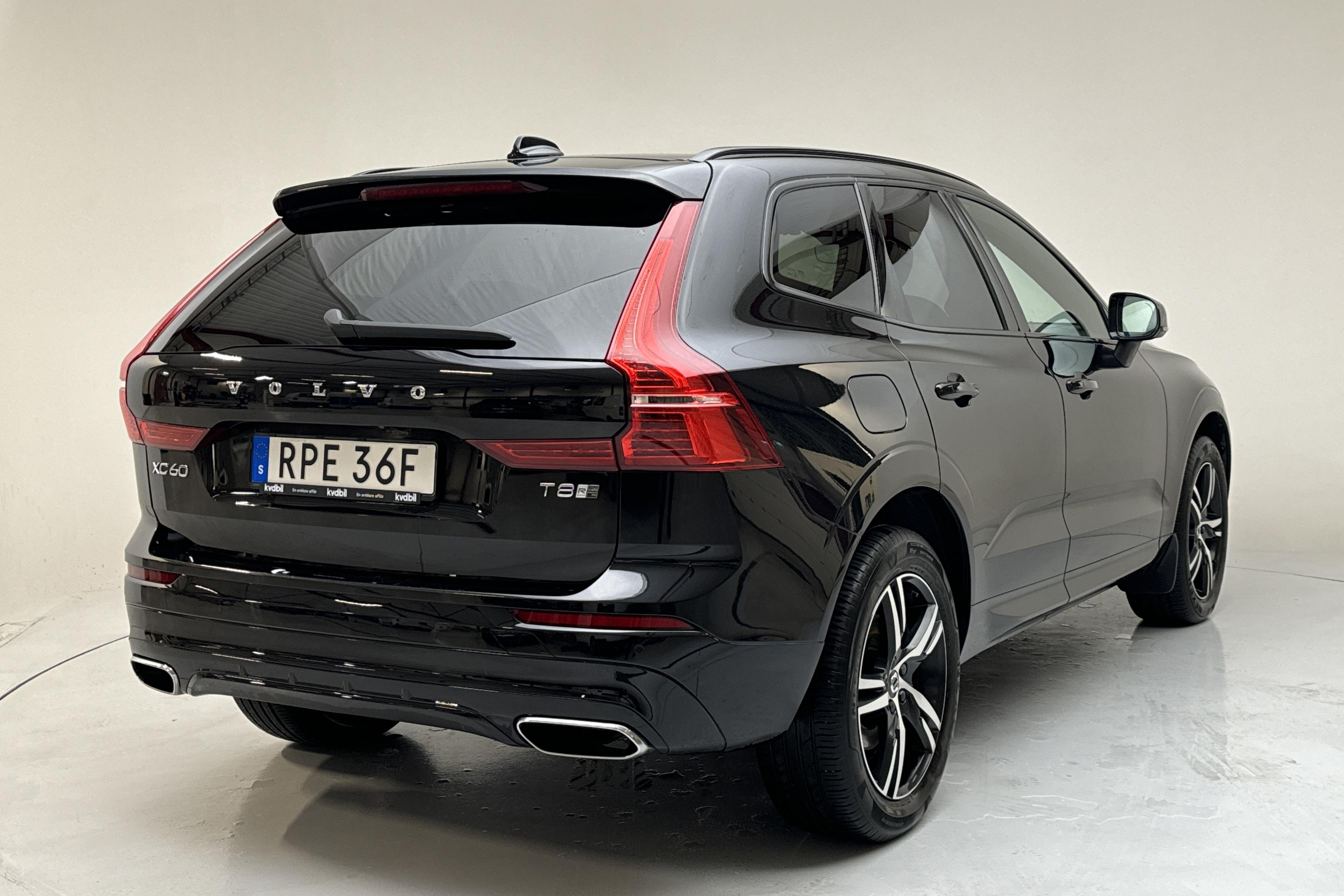 Volvo XC60 T8 AWD Recharge (390hk) - 95 630 km - Automatyczna - czarny - 2020