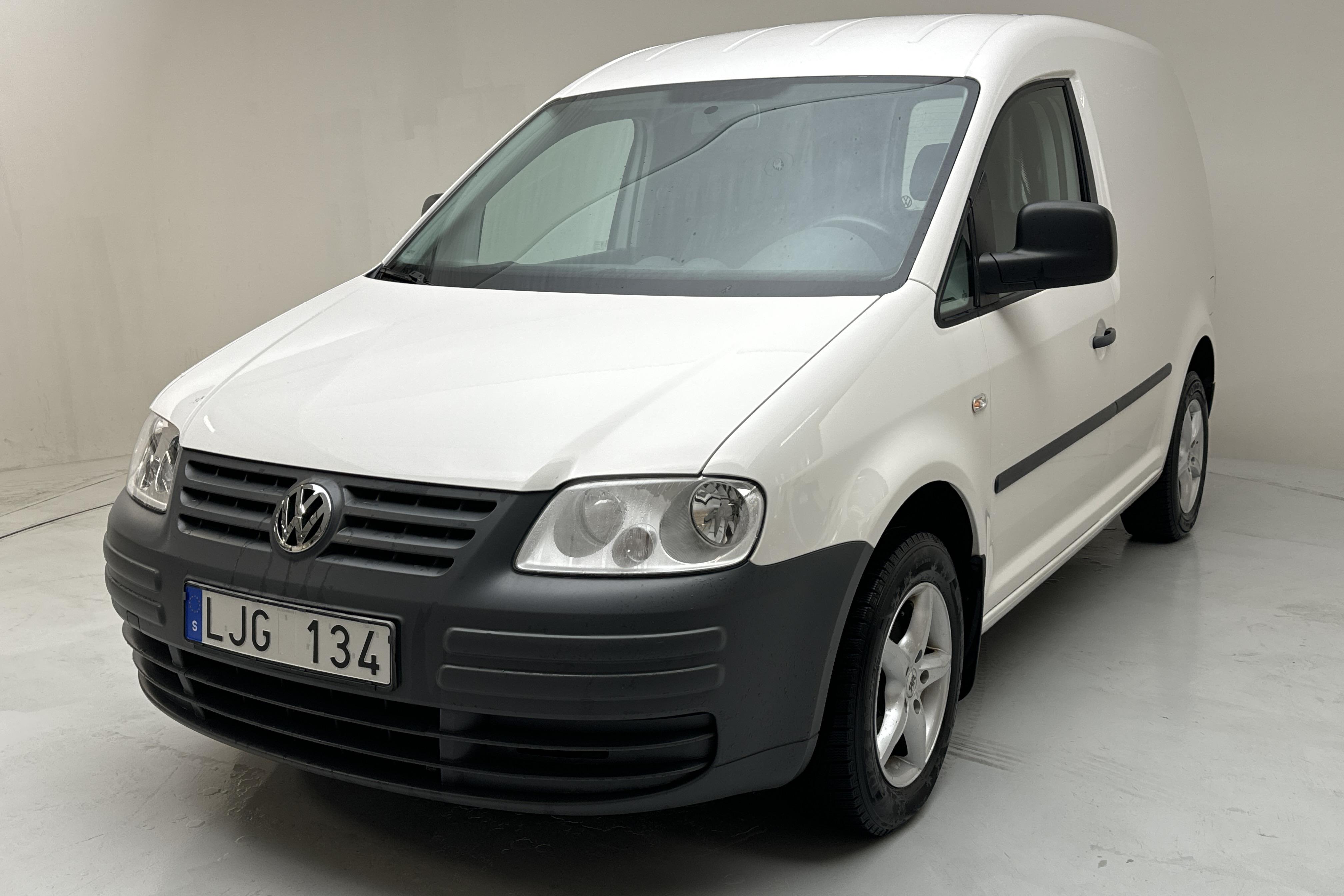 VW Caddy 1.4 Skåp (80hk) - 47 500 km - Manualna - biały - 2010