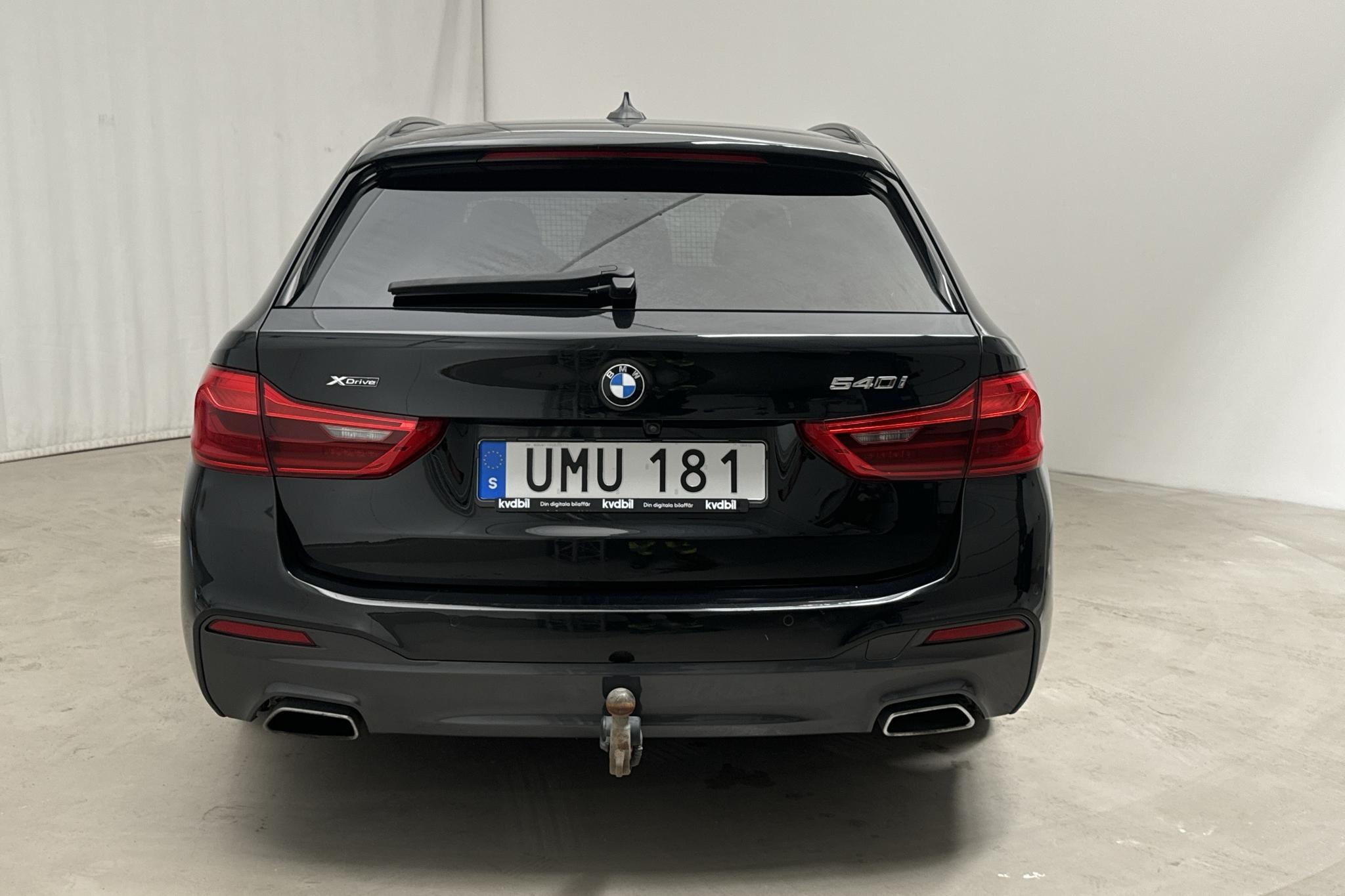 BMW 540i xDrive Touring, G31 (340hk) - 74 810 km - Automatyczna - czarny - 2018