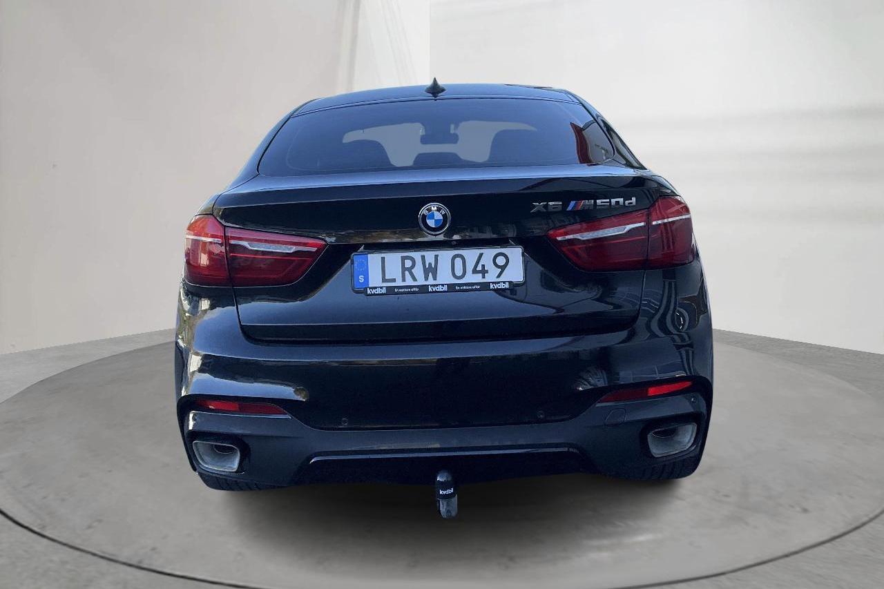 BMW X6 M50d, F16 (381hk) - 131 340 km - Automatyczna - czarny - 2015