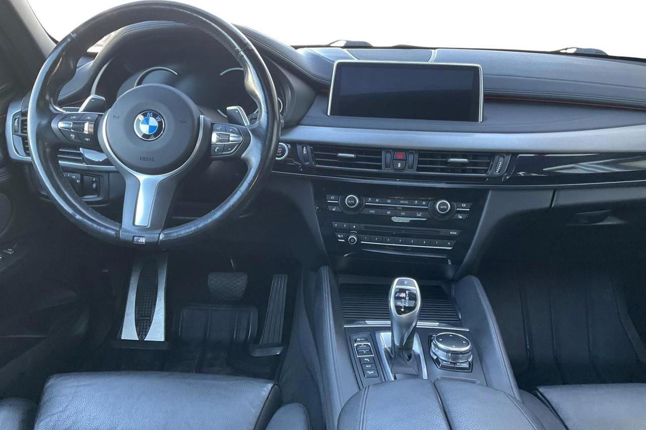 BMW X6 M50d, F16 (381hk) - 131 340 km - Automaattinen - musta - 2015