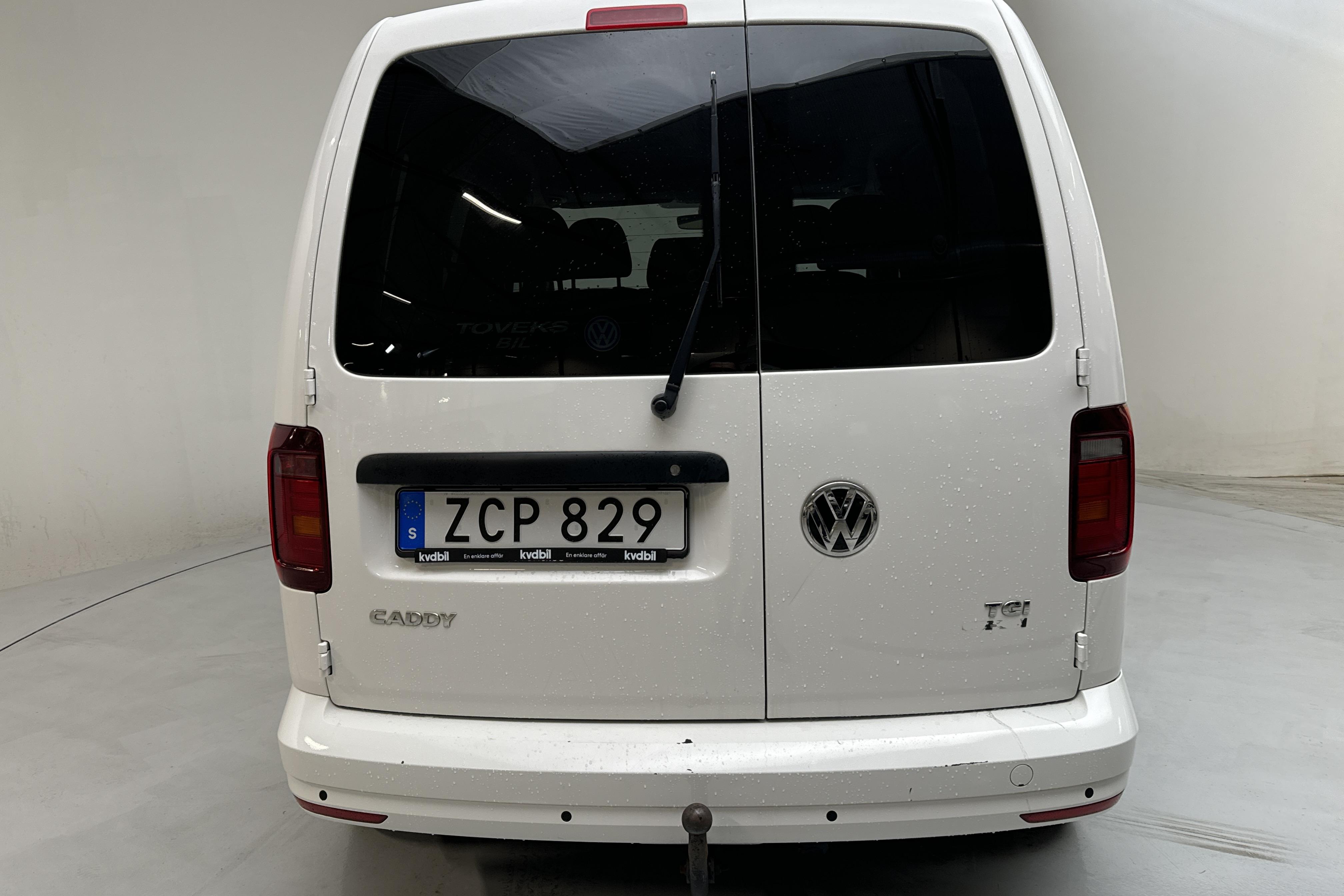 VW Caddy Life 1.4 TGI (110hk) - 158 500 km - Automatic - white - 2018