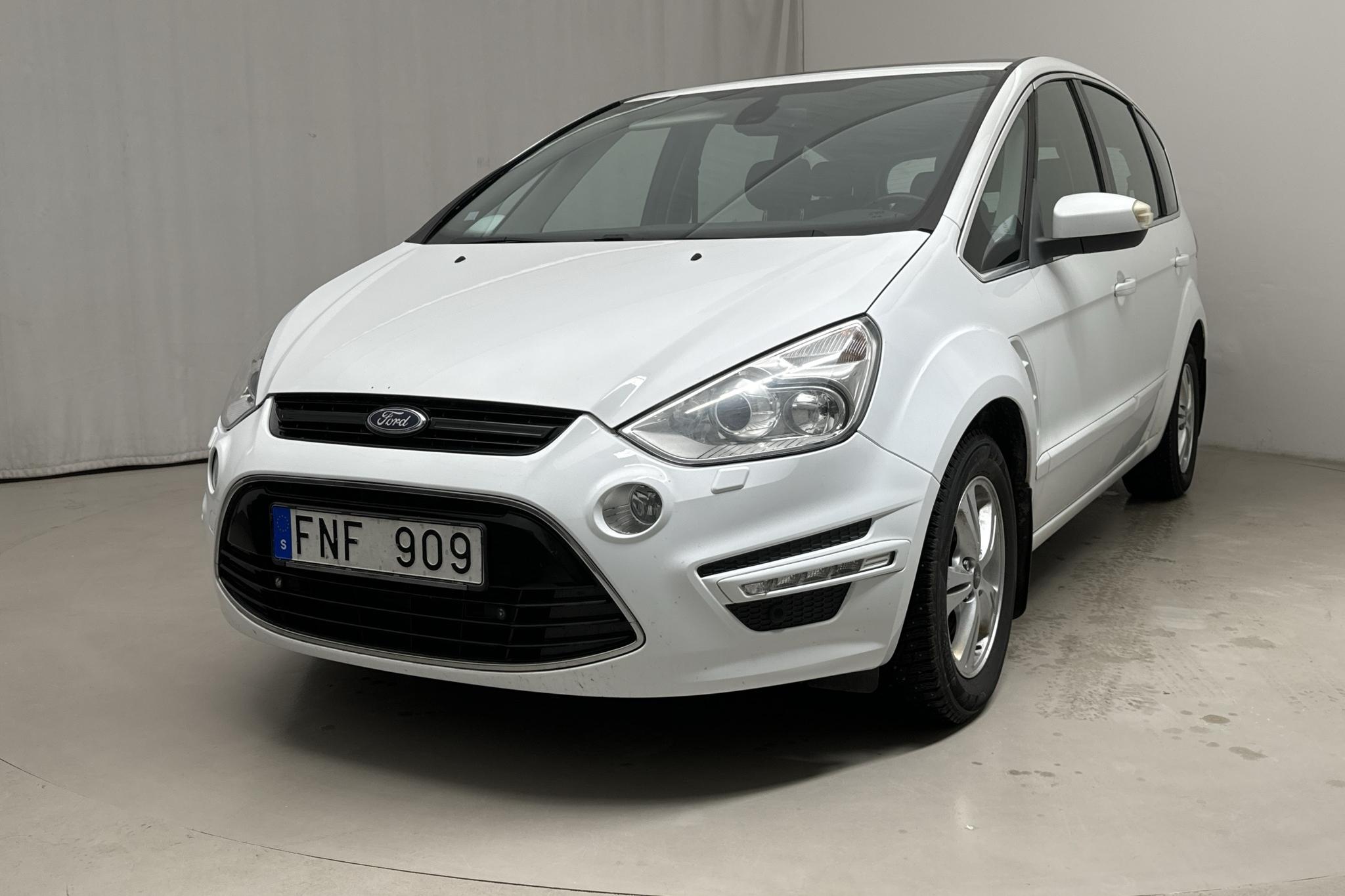 Ford S-MAX 1.6 Duratorq TDCi (115hk) - 235 110 km - Manual - white - 2013