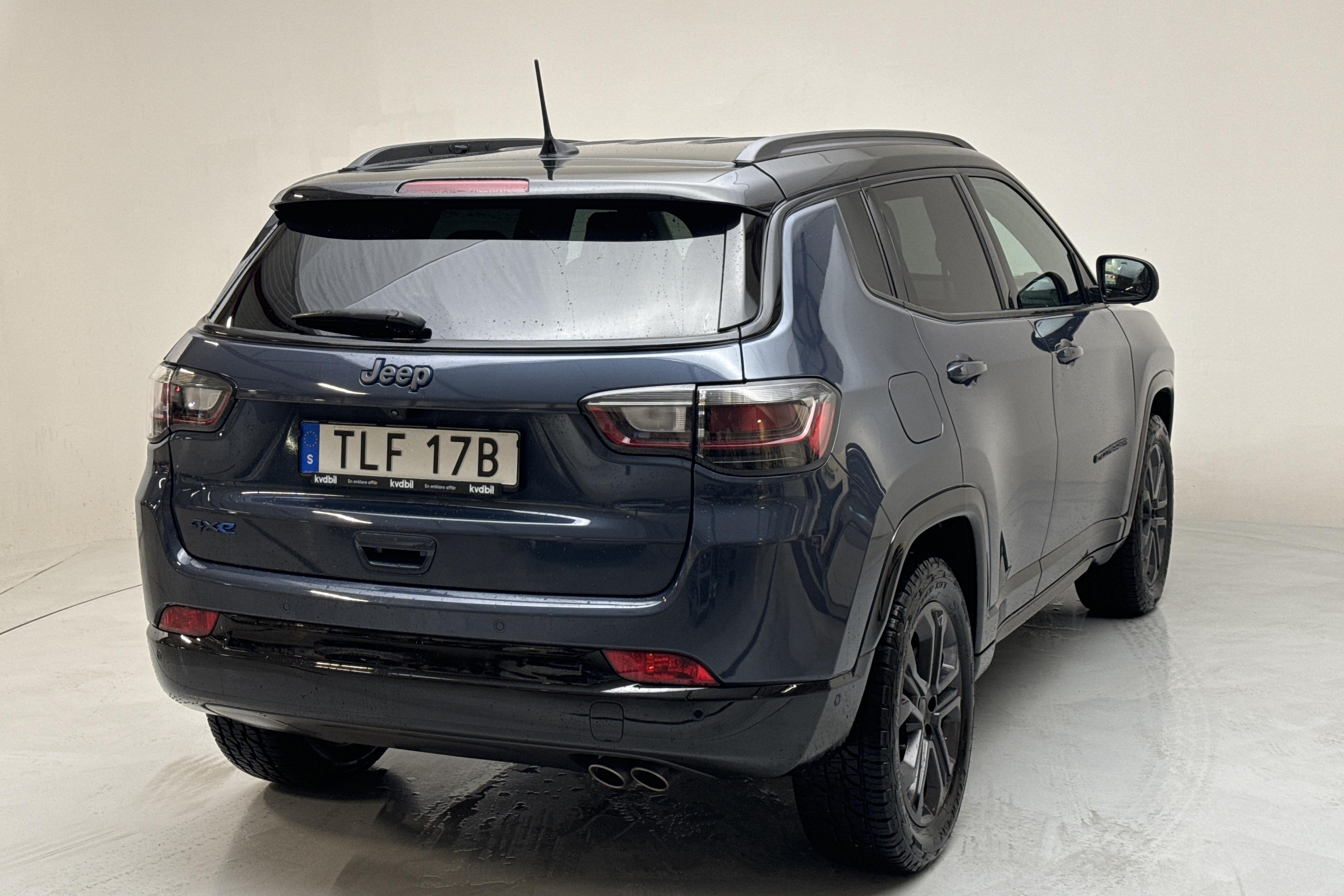 Jeep Compass 1.3 PHEV 4WD (190hk) - 65 220 km - Automaattinen - sininen - 2021