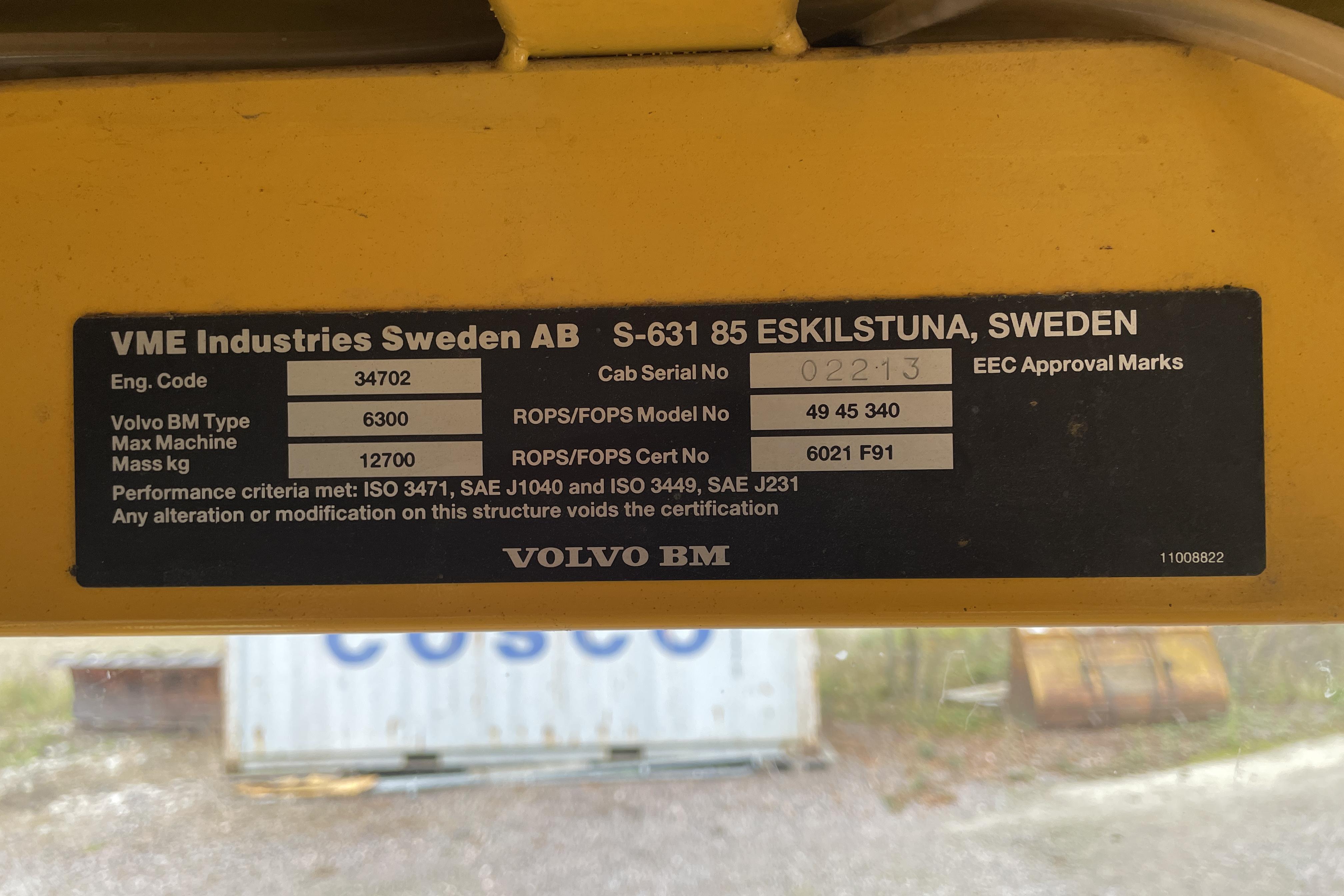 Volvo BM 6300 -  - Automat - 1989