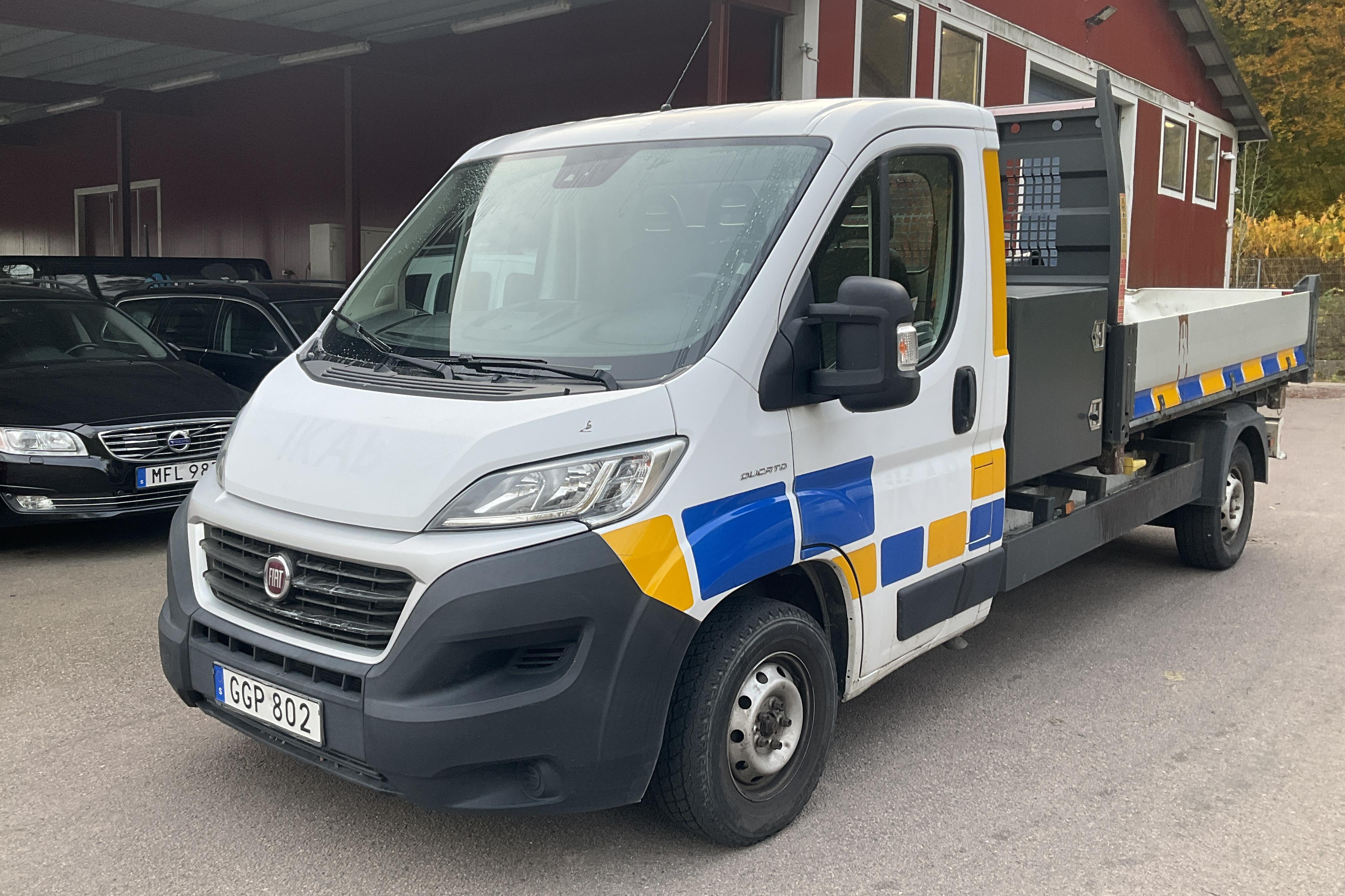 Fiat Ducato 35 2.3 Multijet Chassi (130hk) - 56 850 km - Manuaalinen - valkoinen - 2019