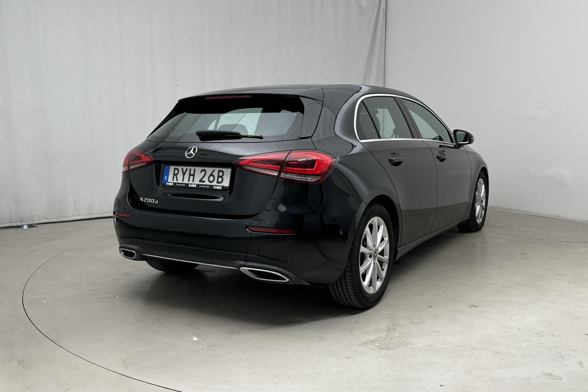 Mercedes A 200 d 5dr W177 (150hk) - 138 240 km - Automatyczna - czarny - 2020