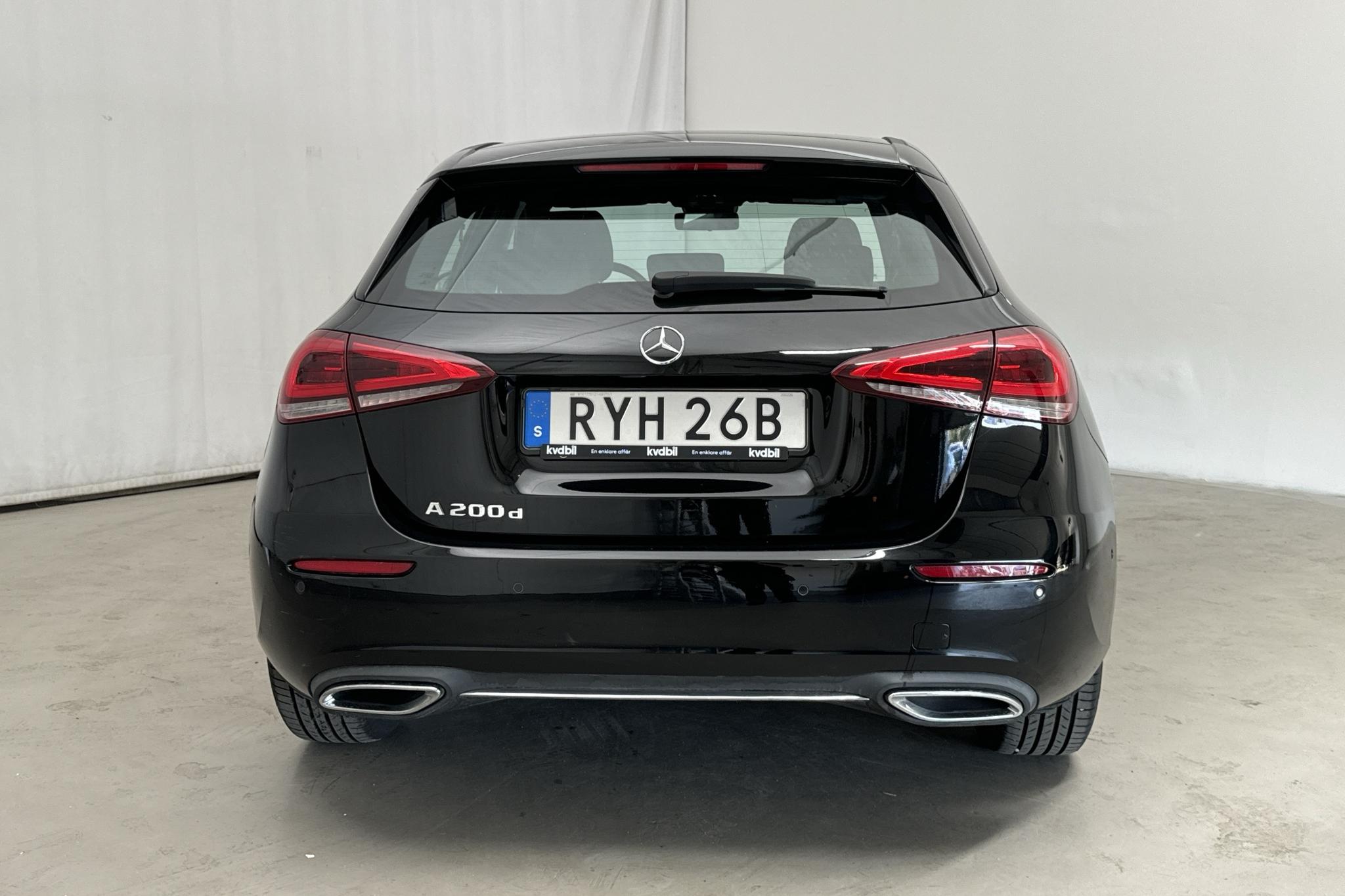 Mercedes A 200 d 5dr W177 (150hk) - 138 240 km - Automatyczna - czarny - 2020