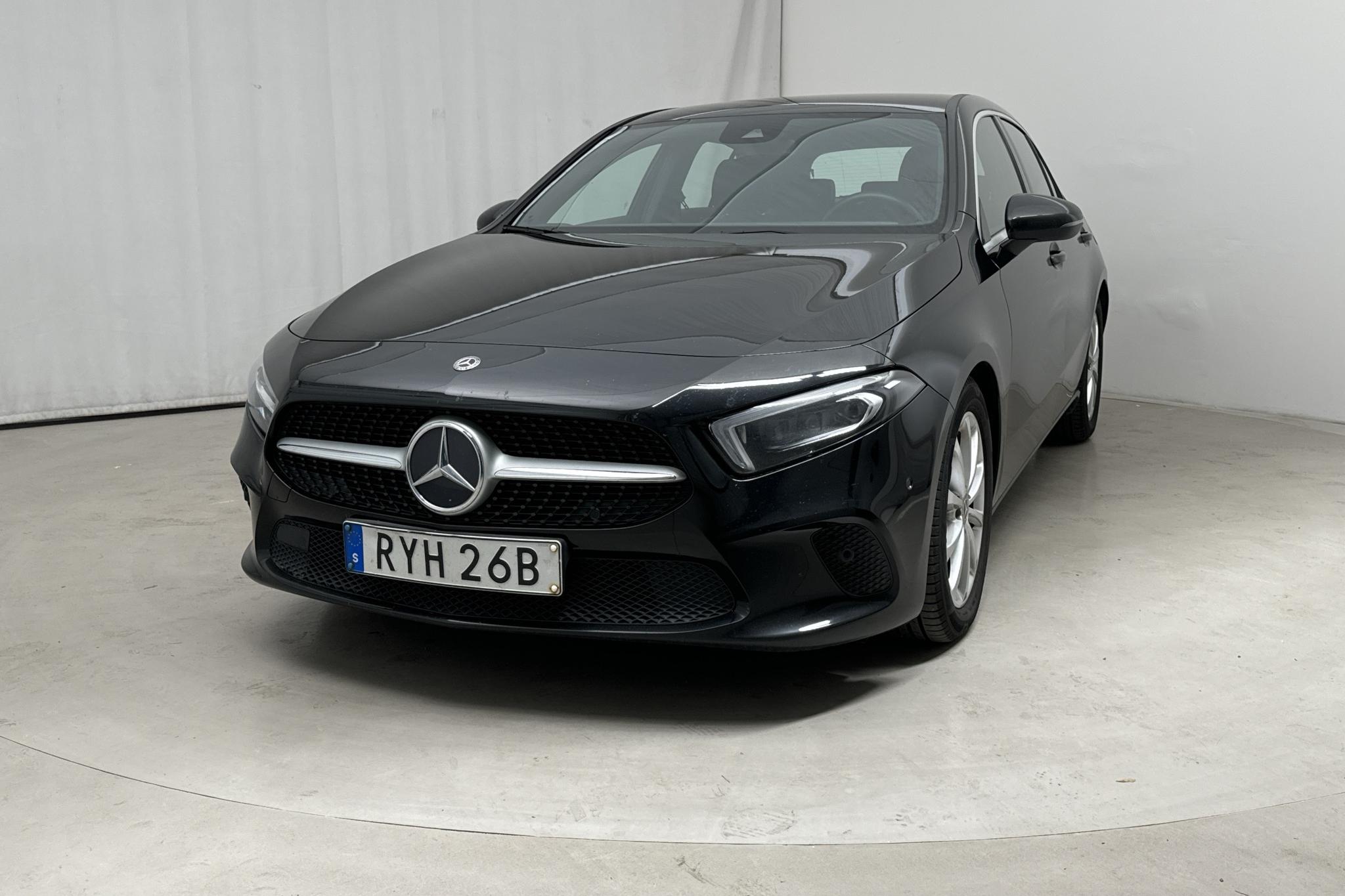 Mercedes A 200 d 5dr W177 (150hk) - 138 240 km - Automatyczna - czarny - 2020