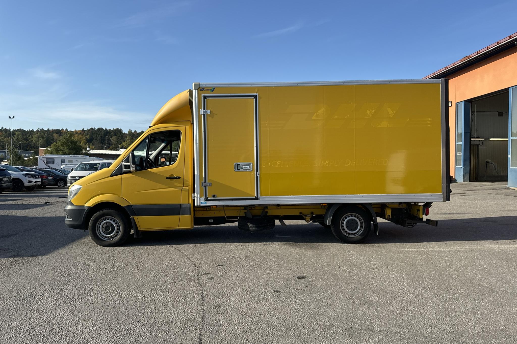 Mercedes Sprinter 316 CDI Pickup/Chassi (163hk) - 223 610 km - Käsitsi - kollane - 2018