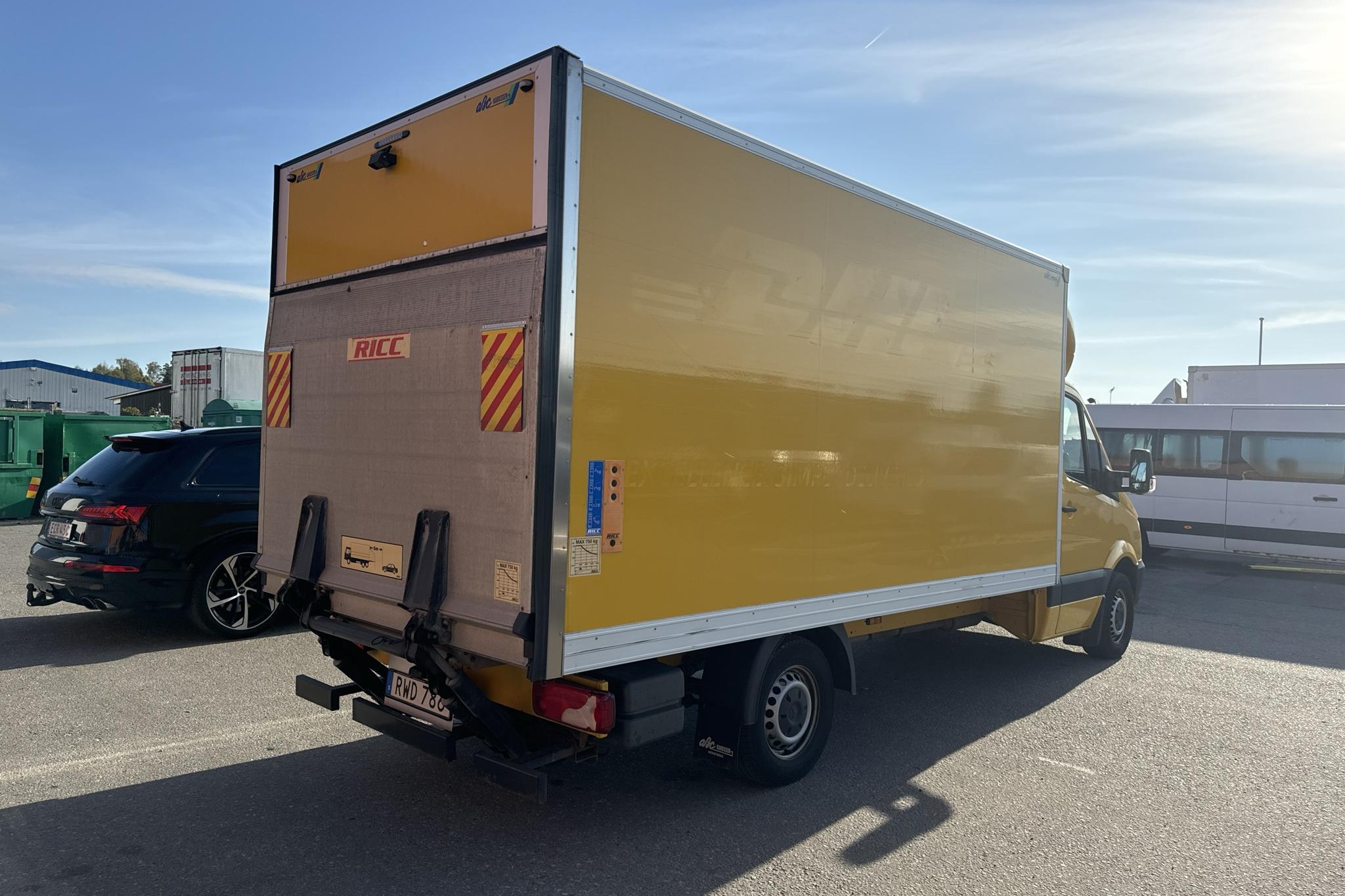 Mercedes Sprinter 316 CDI Pickup/Chassi (163hk) - 223 610 km - Käsitsi - kollane - 2018