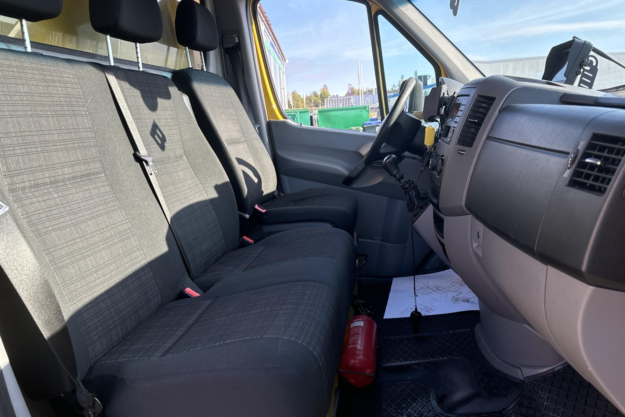 Mercedes Sprinter 316 CDI Pickup/Chassi (163hk) - 223 610 km - Manuaalinen - keltainen - 2018