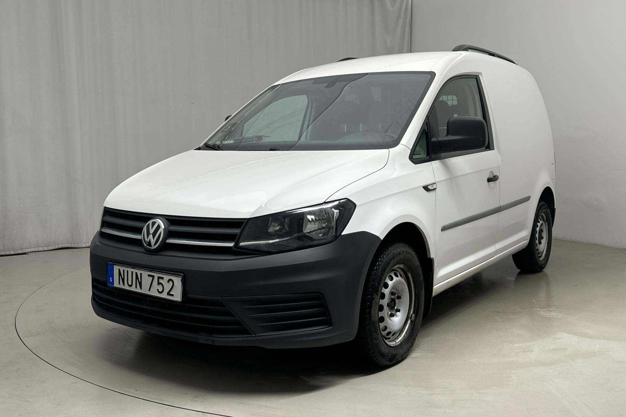 VW Caddy 2.0 TDI Skåp (102hk) - 112 970 km - Automatic - white - 2017