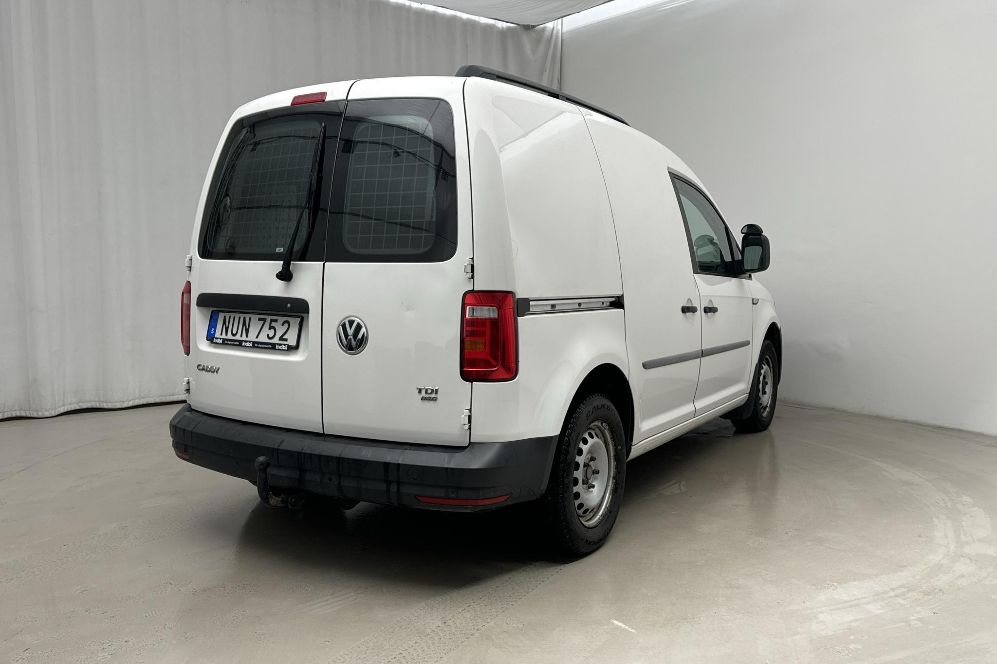 VW Caddy 2.0 TDI Skåp (102hk) - 112 970 km - Automatic - white - 2017