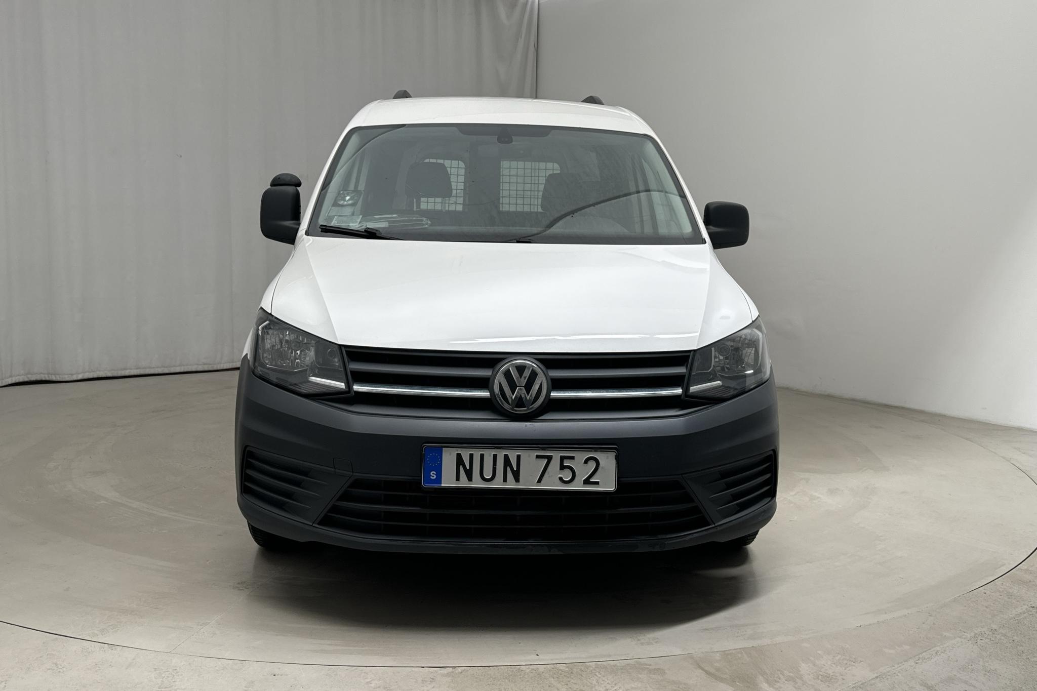 VW Caddy 2.0 TDI Skåp (102hk) - 112 970 km - Automatic - white - 2017