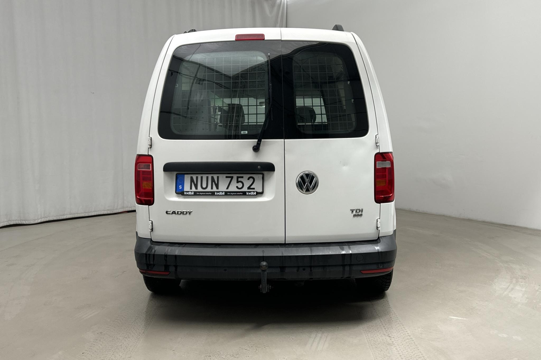 VW Caddy 2.0 TDI Skåp (102hk) - 112 970 km - Automatic - white - 2017