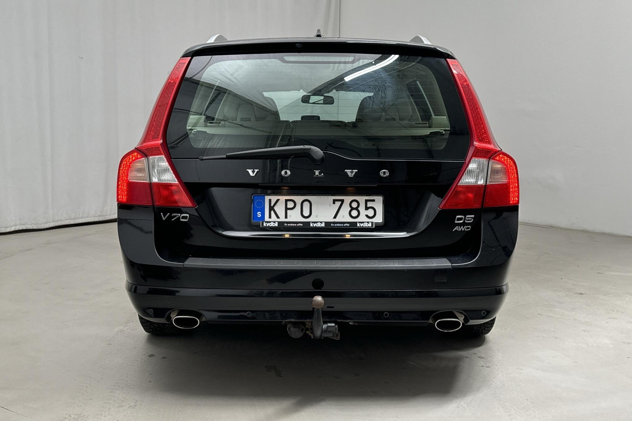 Volvo V70 II D5 AWD (205hk) - 171 320 km - Automatyczna - czarny - 2011