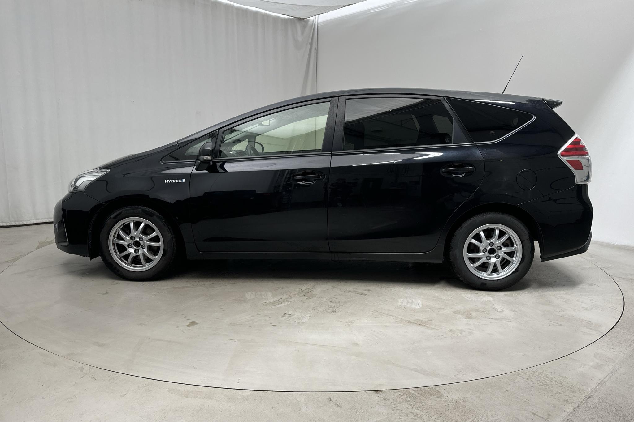 Toyota Prius+ 1.8 Hybrid (99hk) - 128 030 km - Automatyczna - czarny - 2017