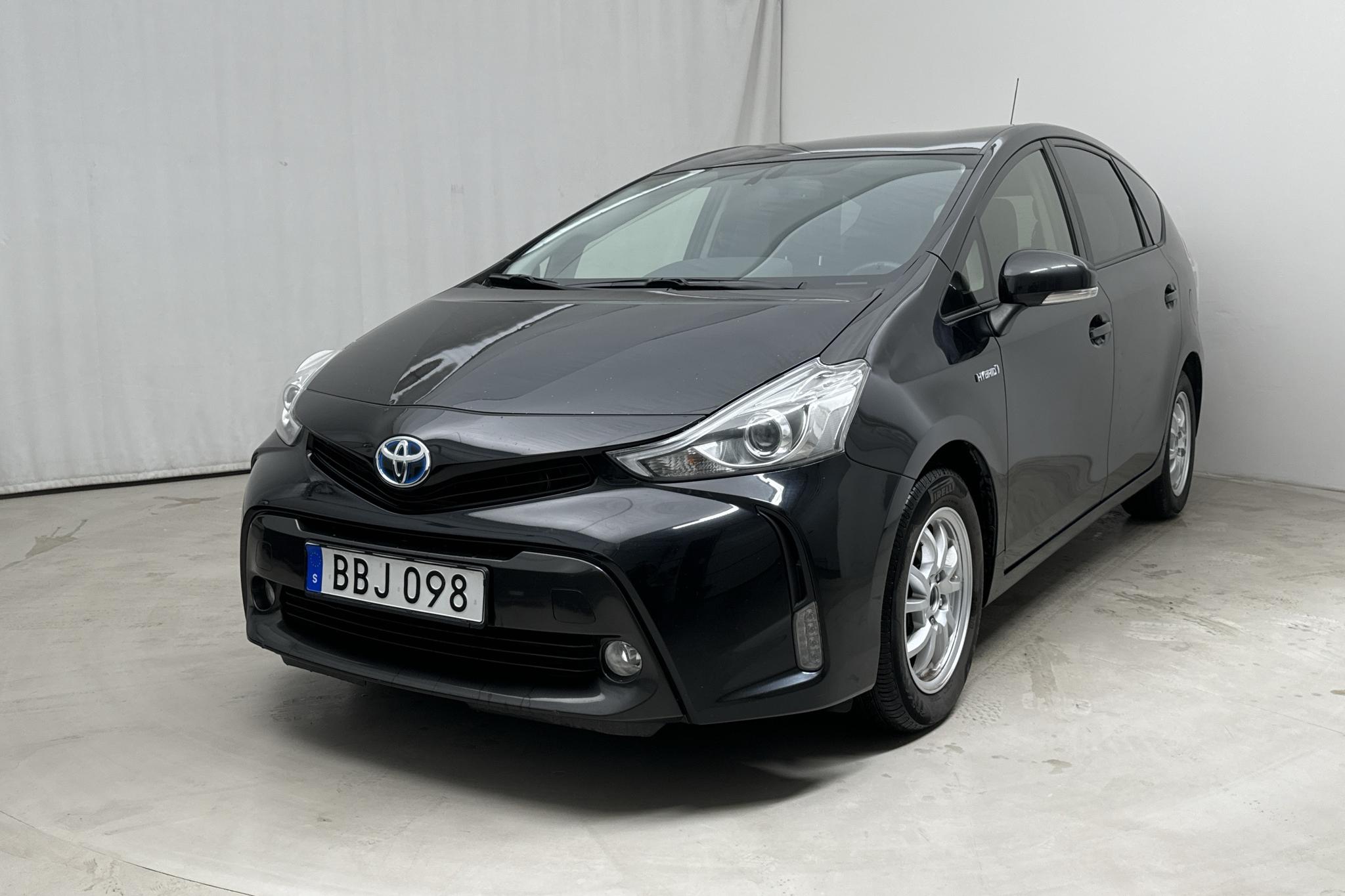 Toyota Prius+ 1.8 Hybrid (99hk) - 128 030 km - Automaattinen - musta - 2017