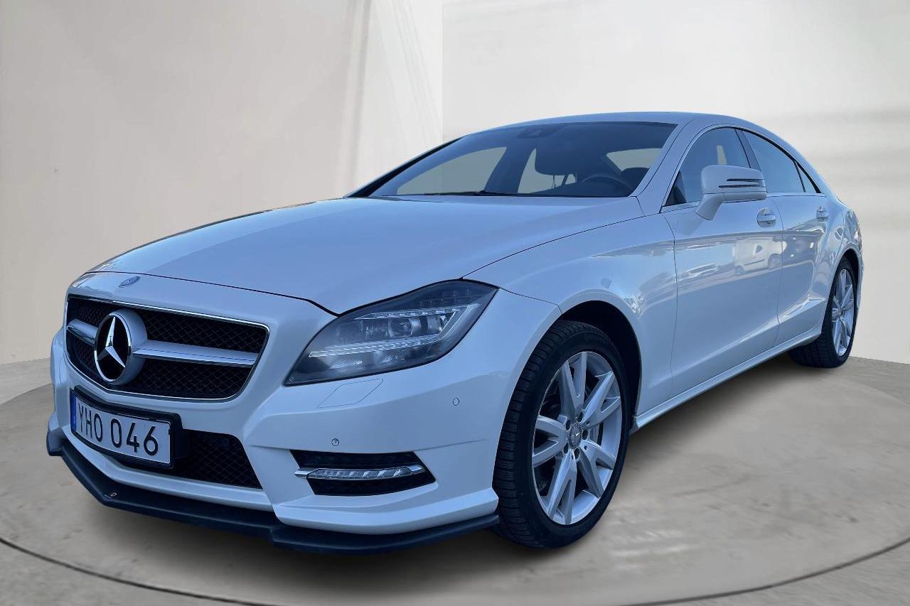 Mercedes CLS 500 BlueEFFICIENCY 4MATIC (408hk) - 175 270 km - Automatyczna - biały - 2014