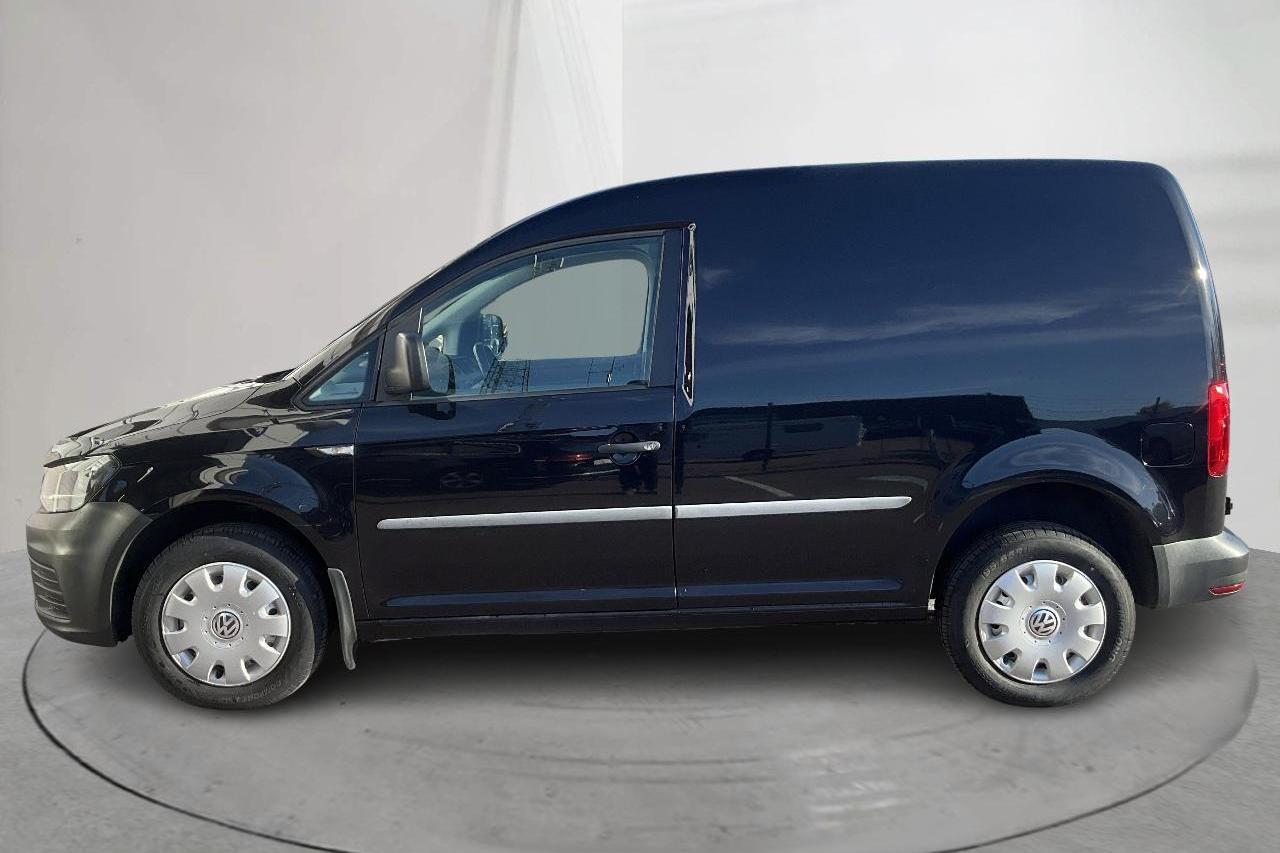 VW Caddy 2.0 TDI Skåp 4MOTION (122hk) - 170 690 km - Manuaalinen - musta - 2018