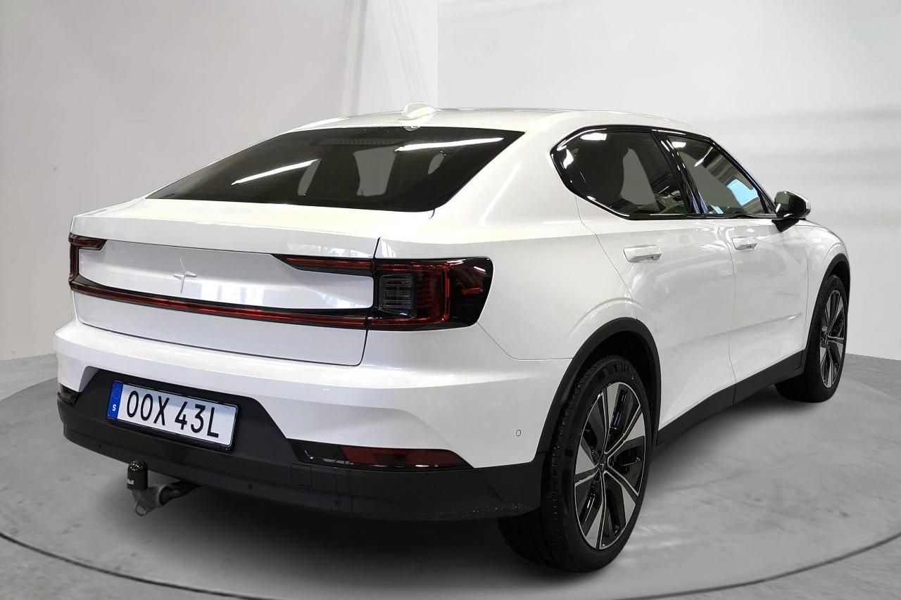 Polestar 2 Long range Dual motor (421hk) - 45 920 km - Automatyczna - biały - 2024