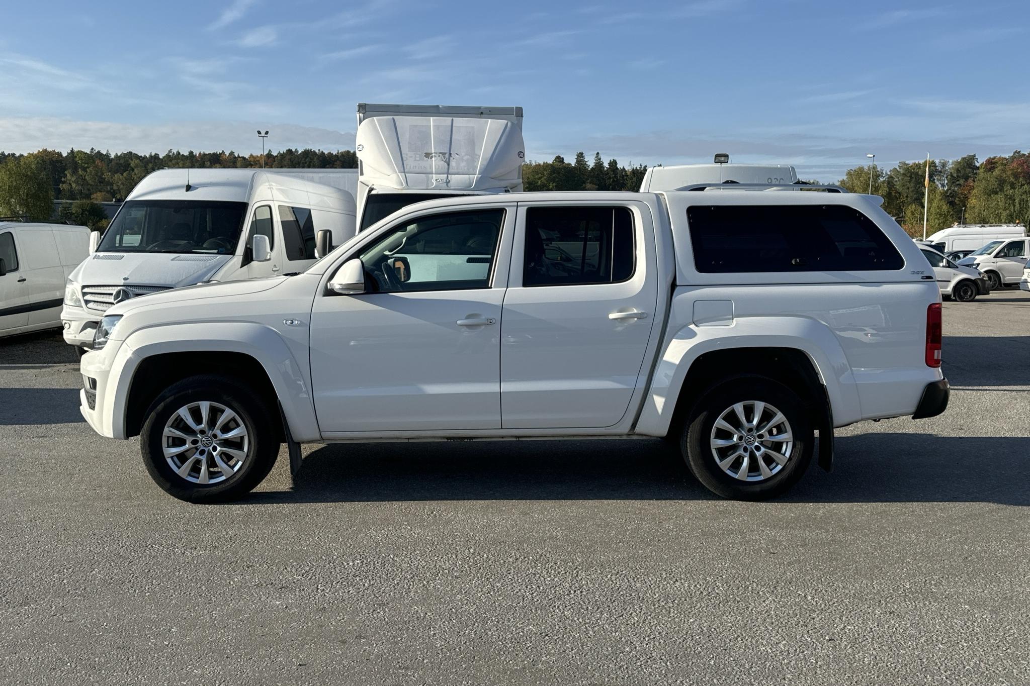 VW Amarok 3.0 TDI 4motion (204hk) - 92 070 km - Automatyczna - biały - 2019