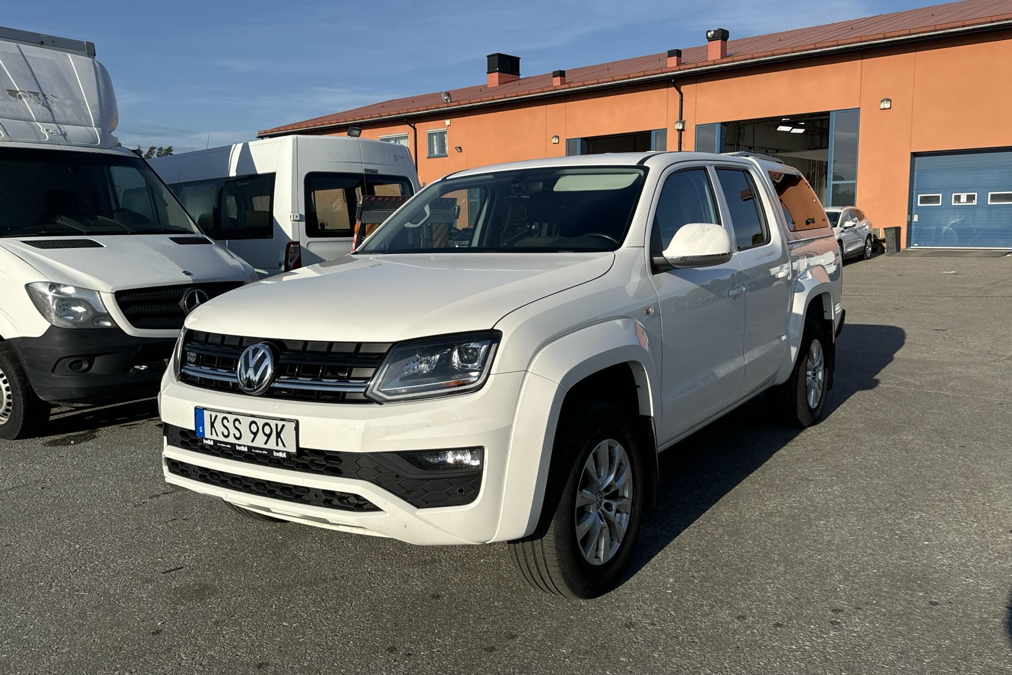 VW Amarok 3.0 TDI 4motion (204hk) - 92 070 km - Automatyczna - biały - 2019