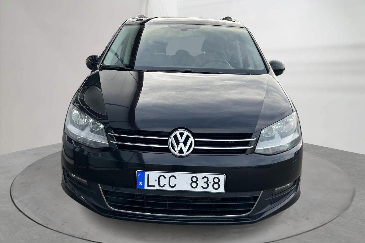 VW Sharan 2.0 TDI BlueMotion Technology (140hk) - 24 129 mil - Automat - svart - 2011