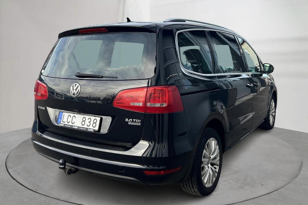 VW Sharan 2.0 TDI BlueMotion Technology (140hk) - 24 129 mil - Automat - svart - 2011